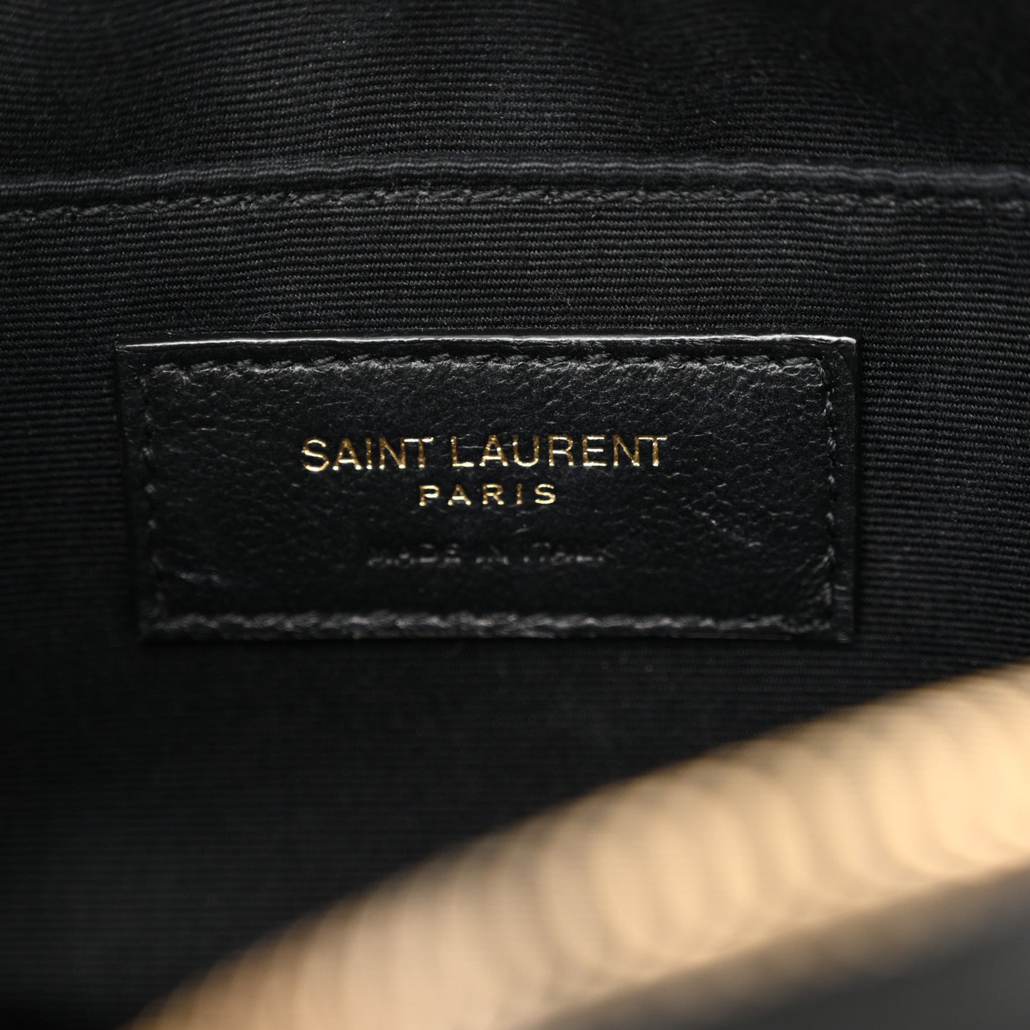Calfskin Matelasse Monogram Lou Camera Bag Black