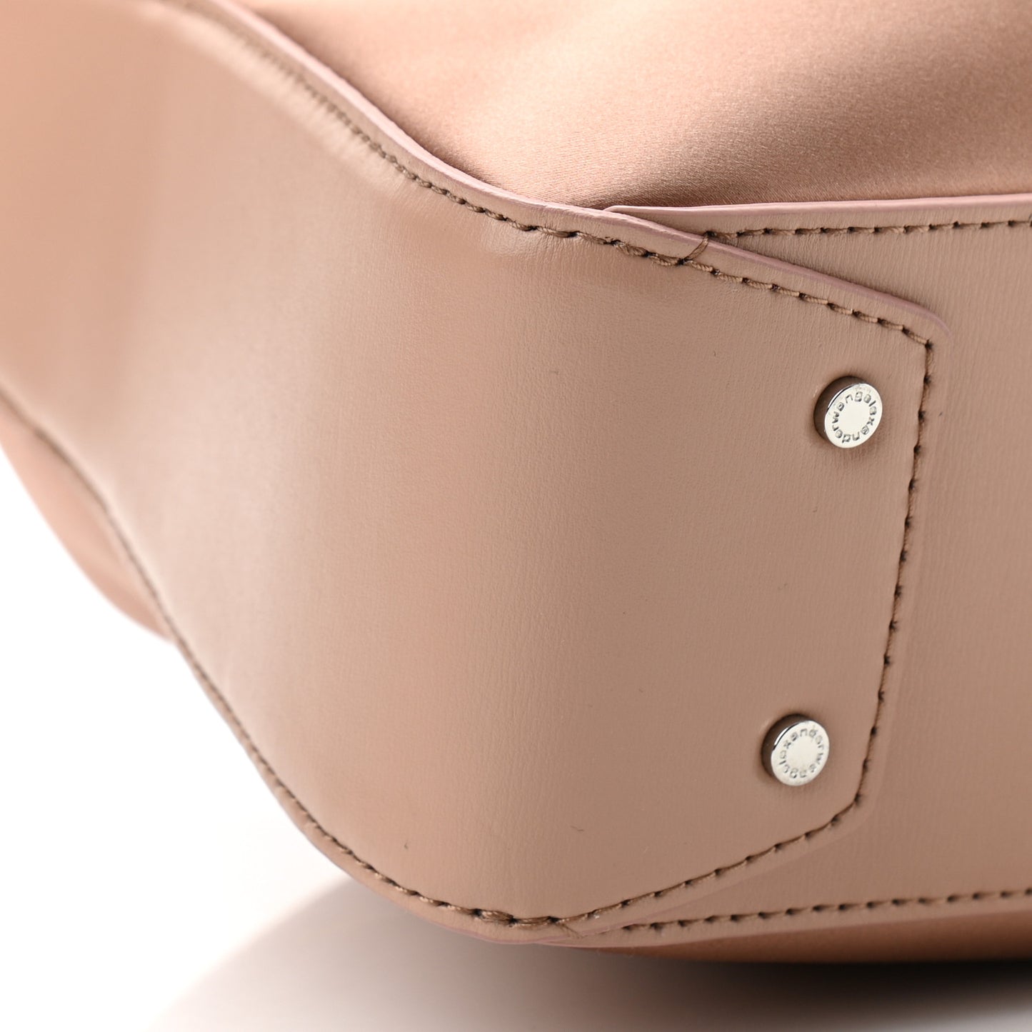Satin Calfskin Small Ryan Bag Sandstone