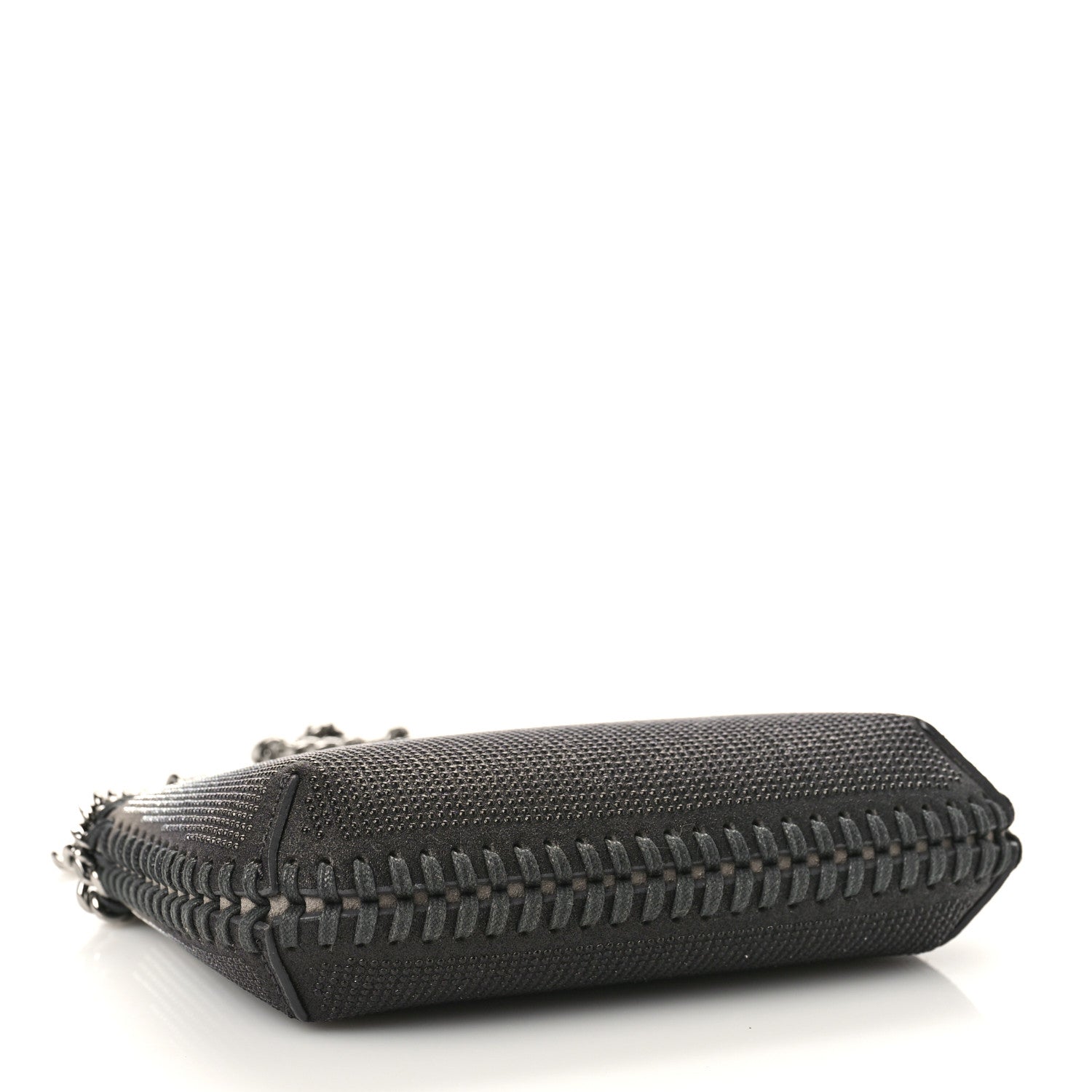 Stella McCartney Crystal Mini Falabella Crossbody Bag Grey 4 of 8