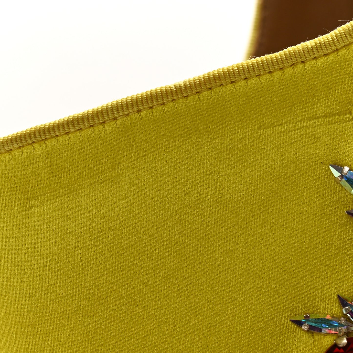 Satin Morgan Fleur 70 Over The Knee Boots 38 Yellow