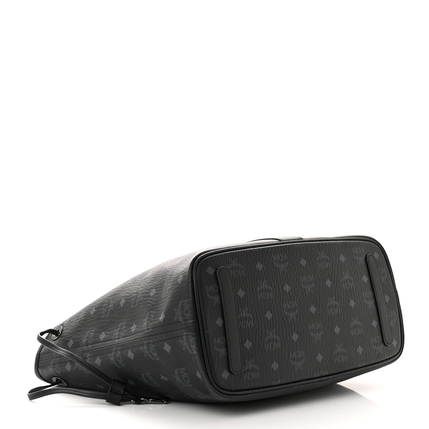 Visetos Medium Liz Reversible Shopper Tote Black