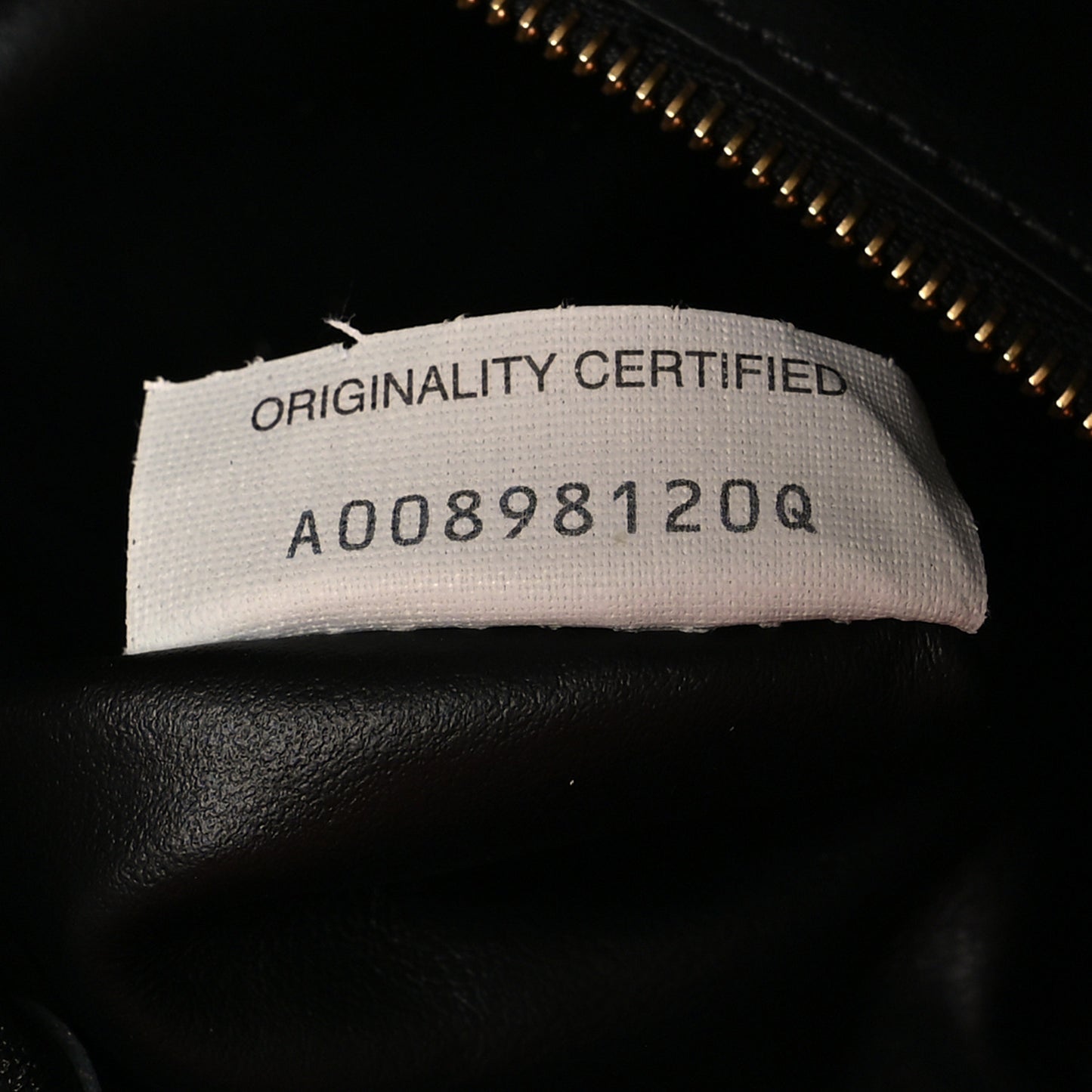 Calfskin Intrecciato Small Hop Black