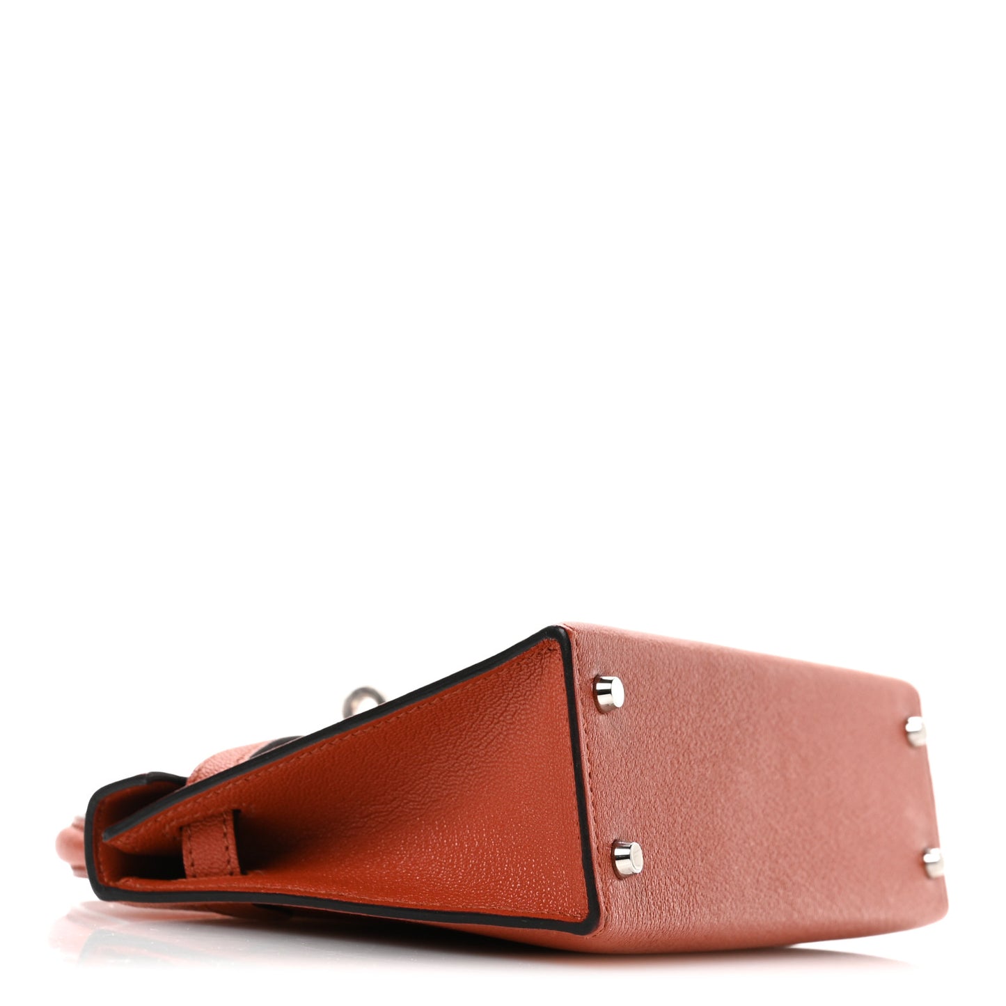 Chevre Mysore Mini Kelly Sellier 20 Cuivre Rose Mexico