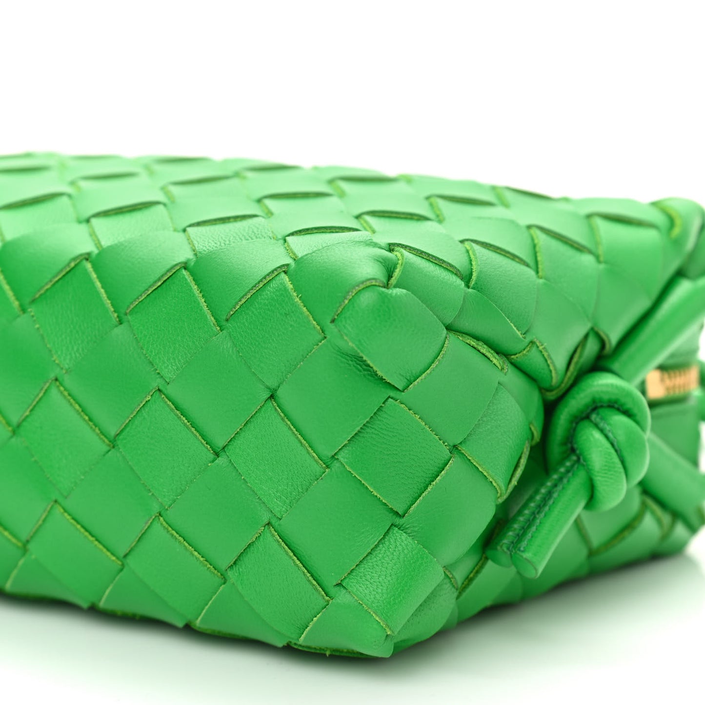 Nappa Intrecciato Mini Loop Camera Bag Parakeet