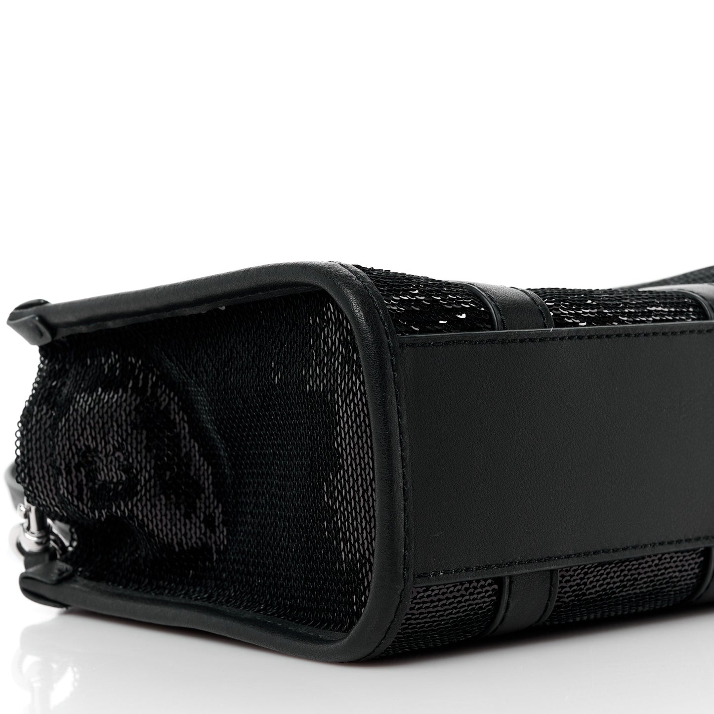 Sequin Small The Tote Bag Black