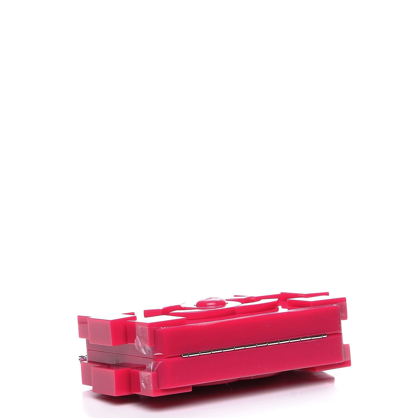 Plexiglass Boy Brick Lego Clutch Pink