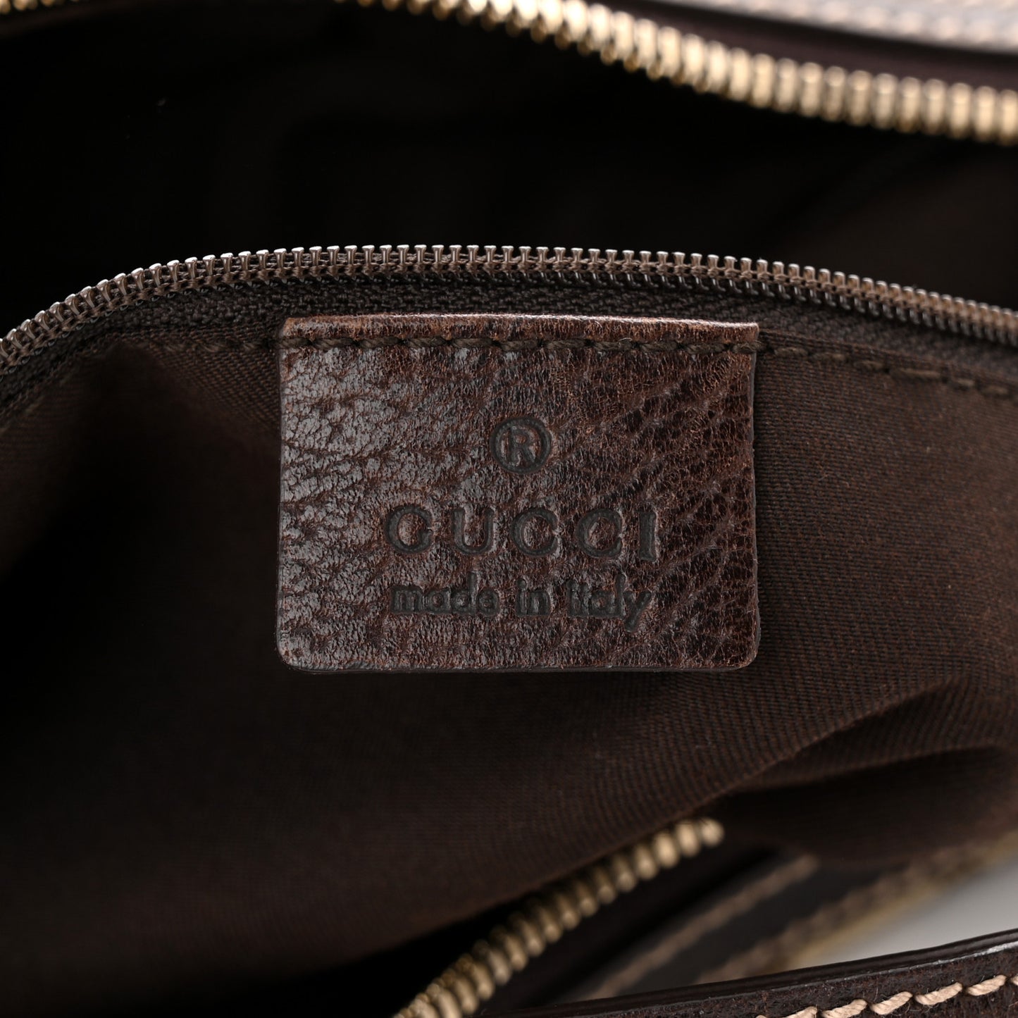 Monogram Large Princy Hobo Dark Brown