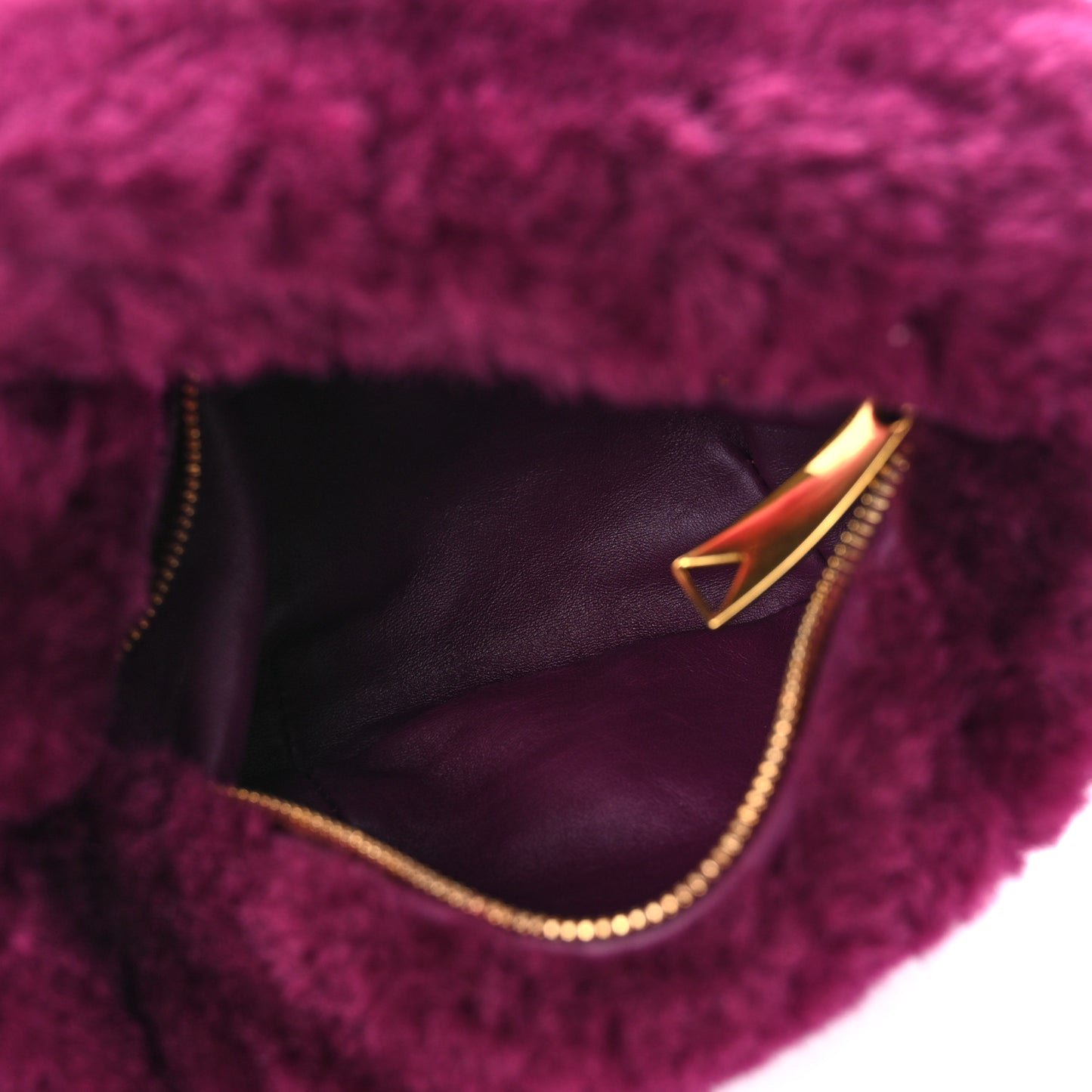 Shearling Lambskin Mini Jodie Mystic