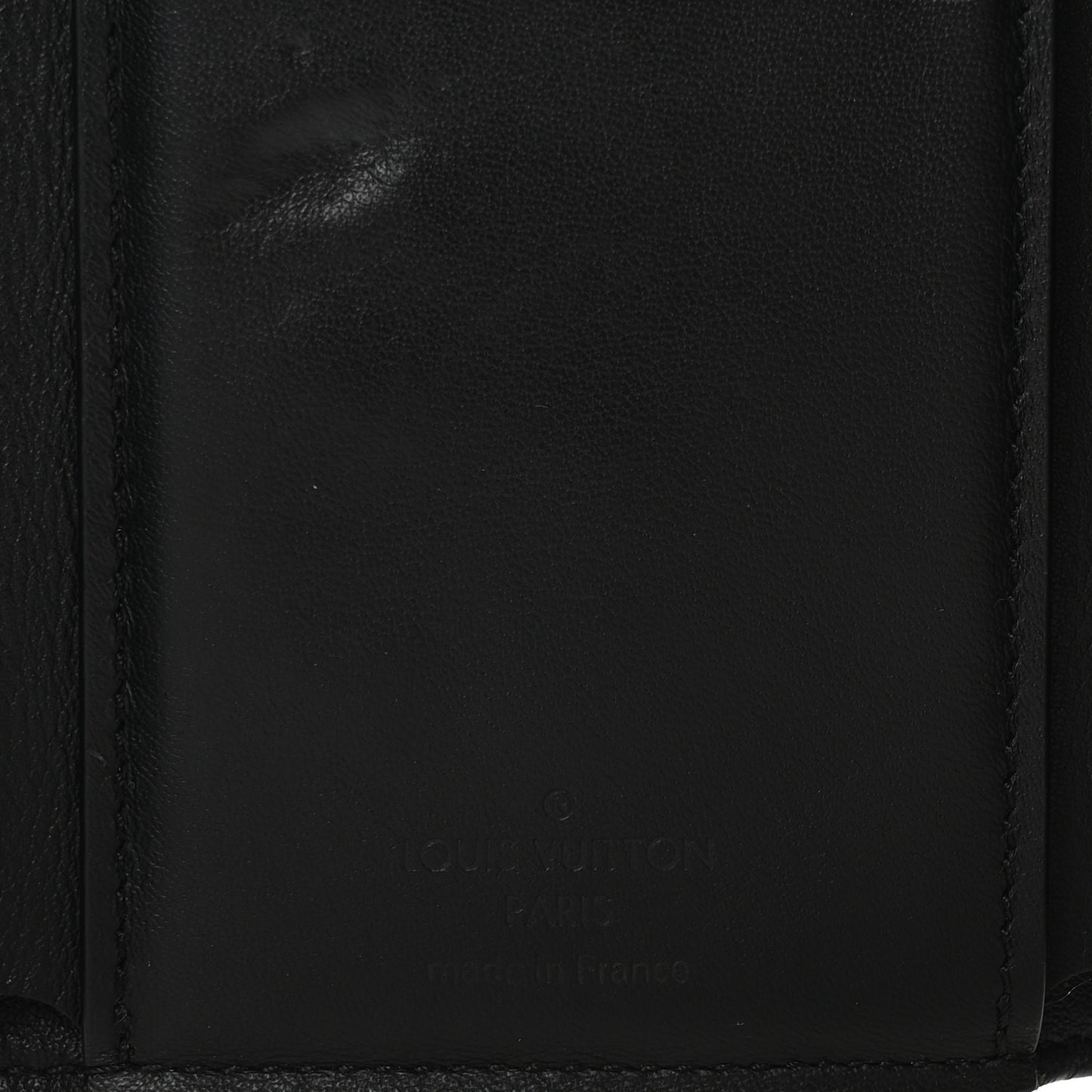 Taurillon Embellished Capucines Compact Wallet Black