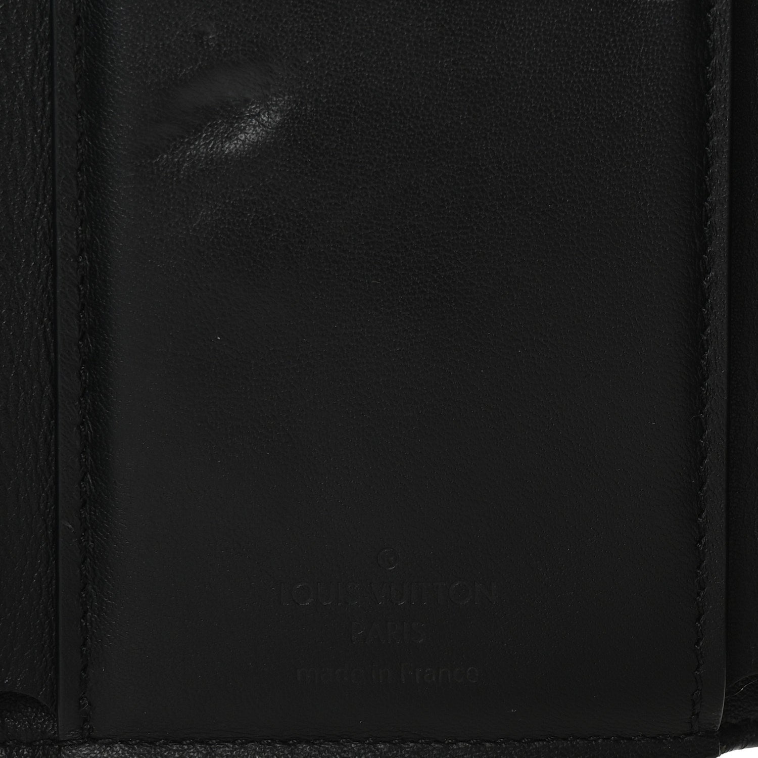 Louis Vuitton Taurillon Embellished Capucines Compact Wallet Black 6 of 7