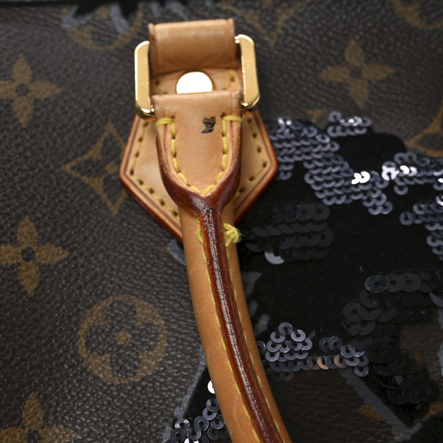 Monogram Fleur De Jais Sequins Speedy 30