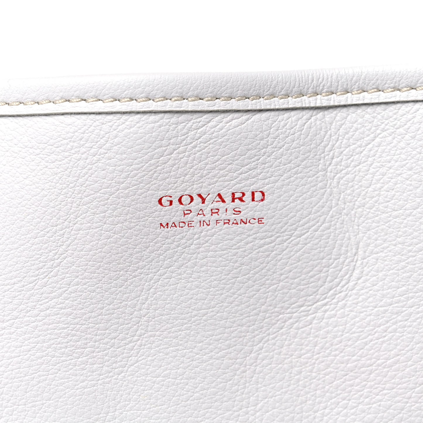 Goyardine Reversible Anjou PM White
