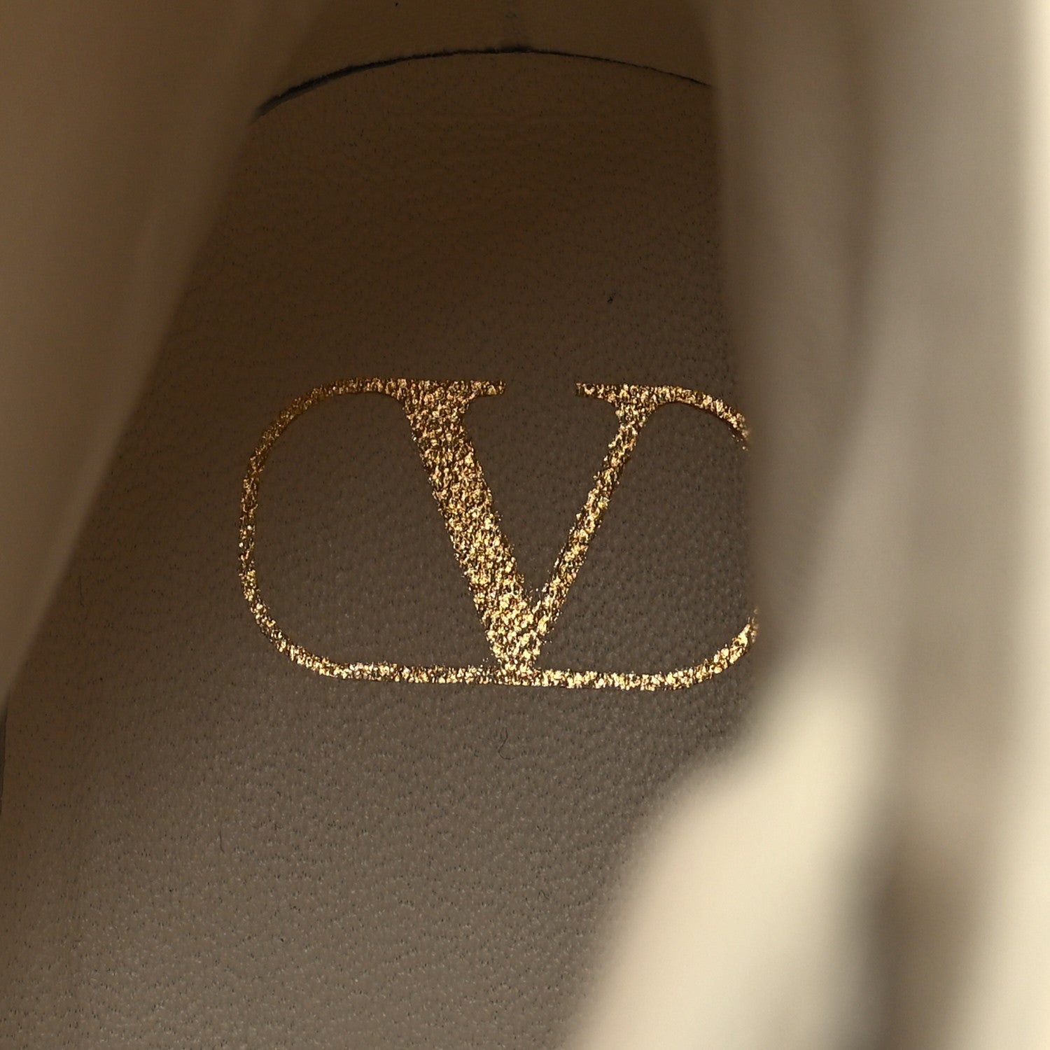 Valentino Garavani Calfskin Roman Stud Combat Boots 38 Light Ivory 8 of 8