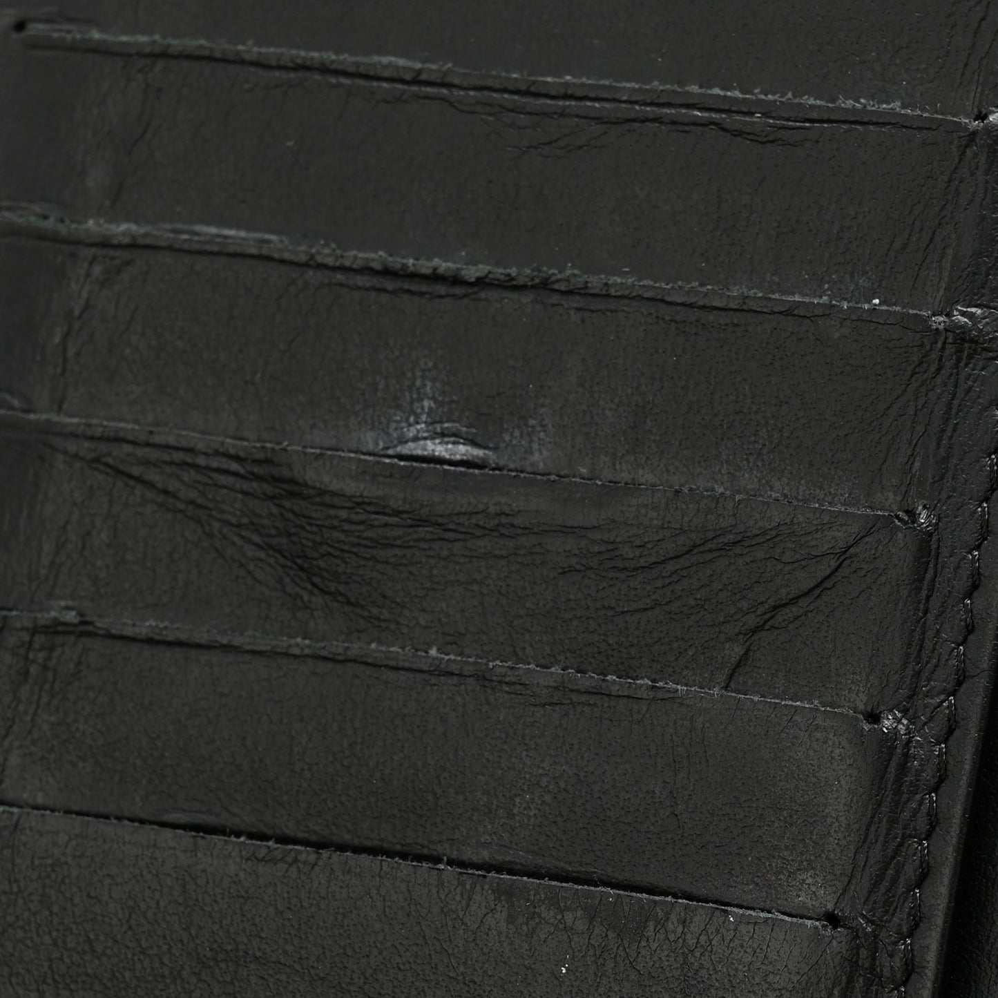 Caviar Chevron Quilted Boy Yen Wallet Black