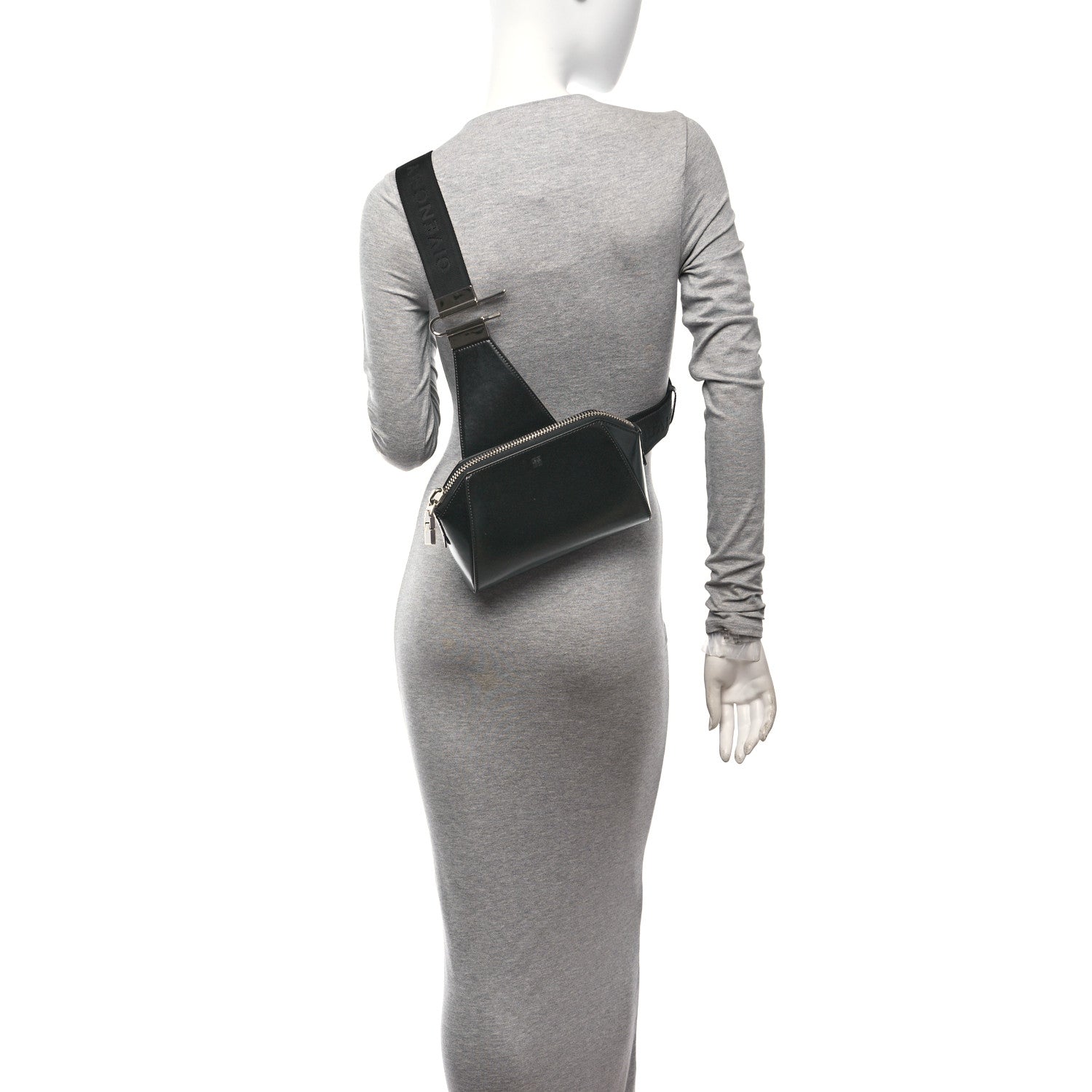 Givenchy Box Calfskin Antigona U Crossbody Bag Black 2 of 9