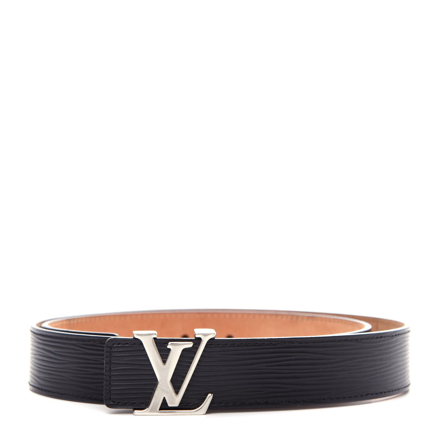 Epi 30mm LV Initiales Belt 85 34 Black