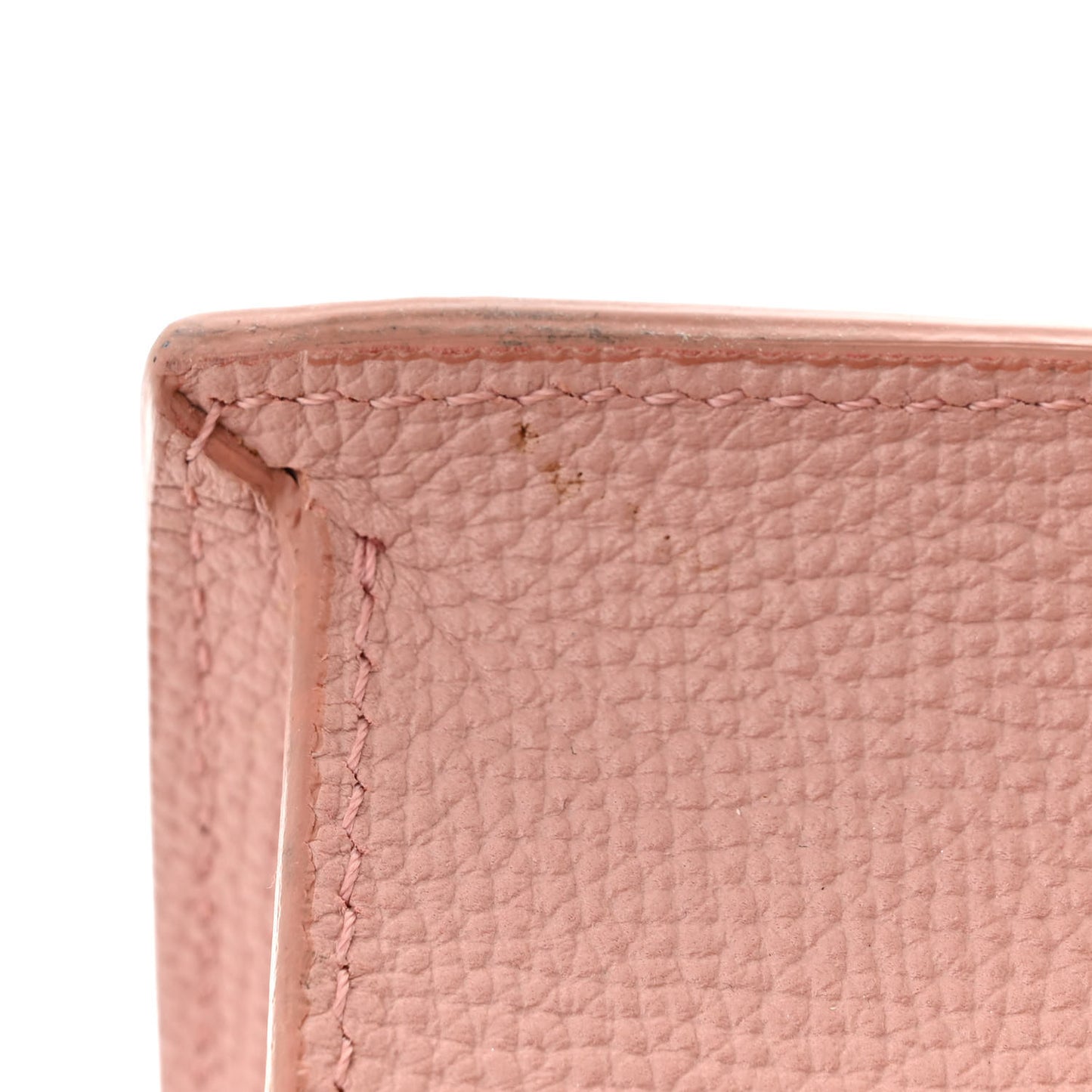 Grainy Calfskin Vintage Check Small Macken Crossbody Bag Ash Rose