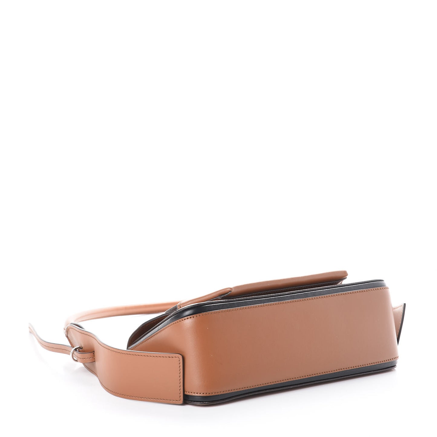 City Calfskin Manuelle Shoulder Bag Cognac