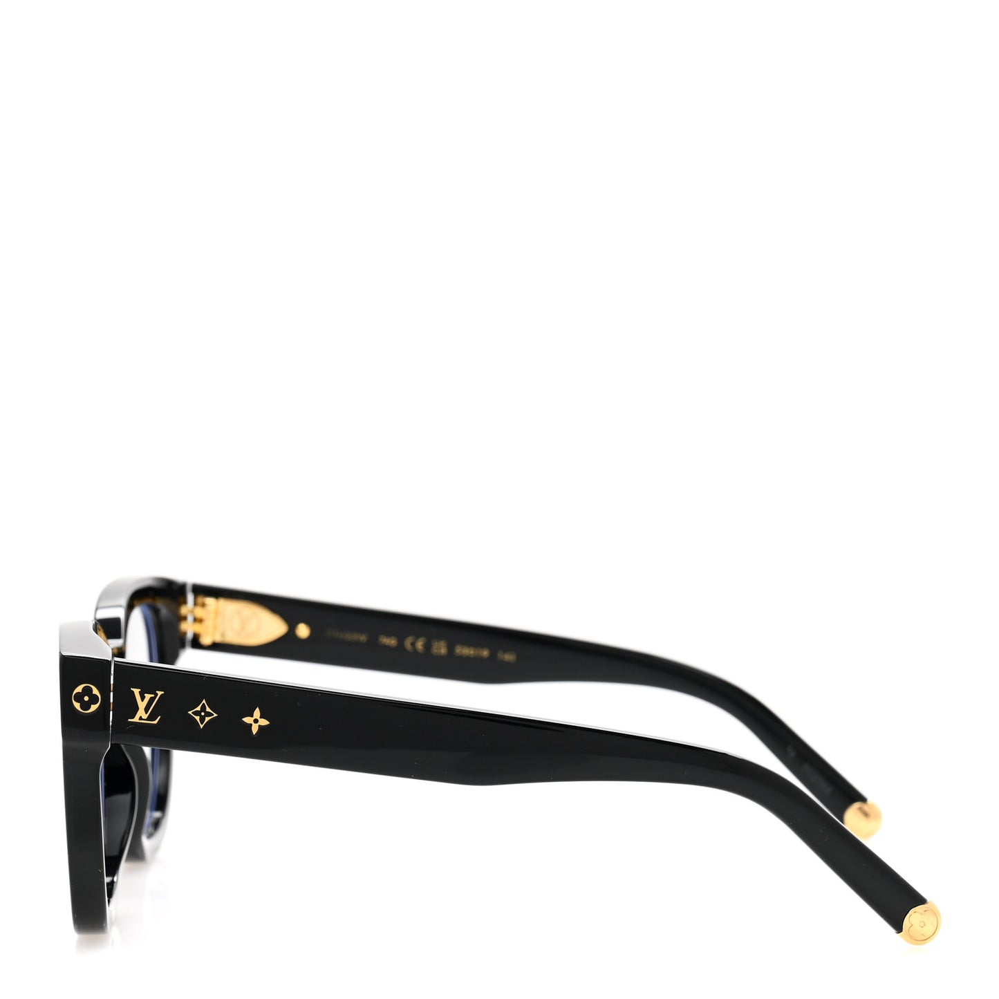 Acetate My Monogram Anti-Blue Light Sunglasses Z1633W Black