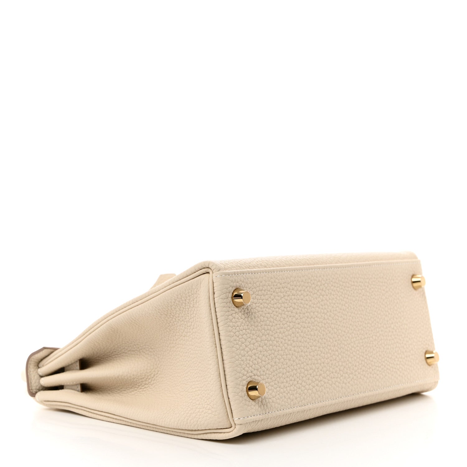 Hermes Togo Kelly Retourne 25 Craie 4 of 11