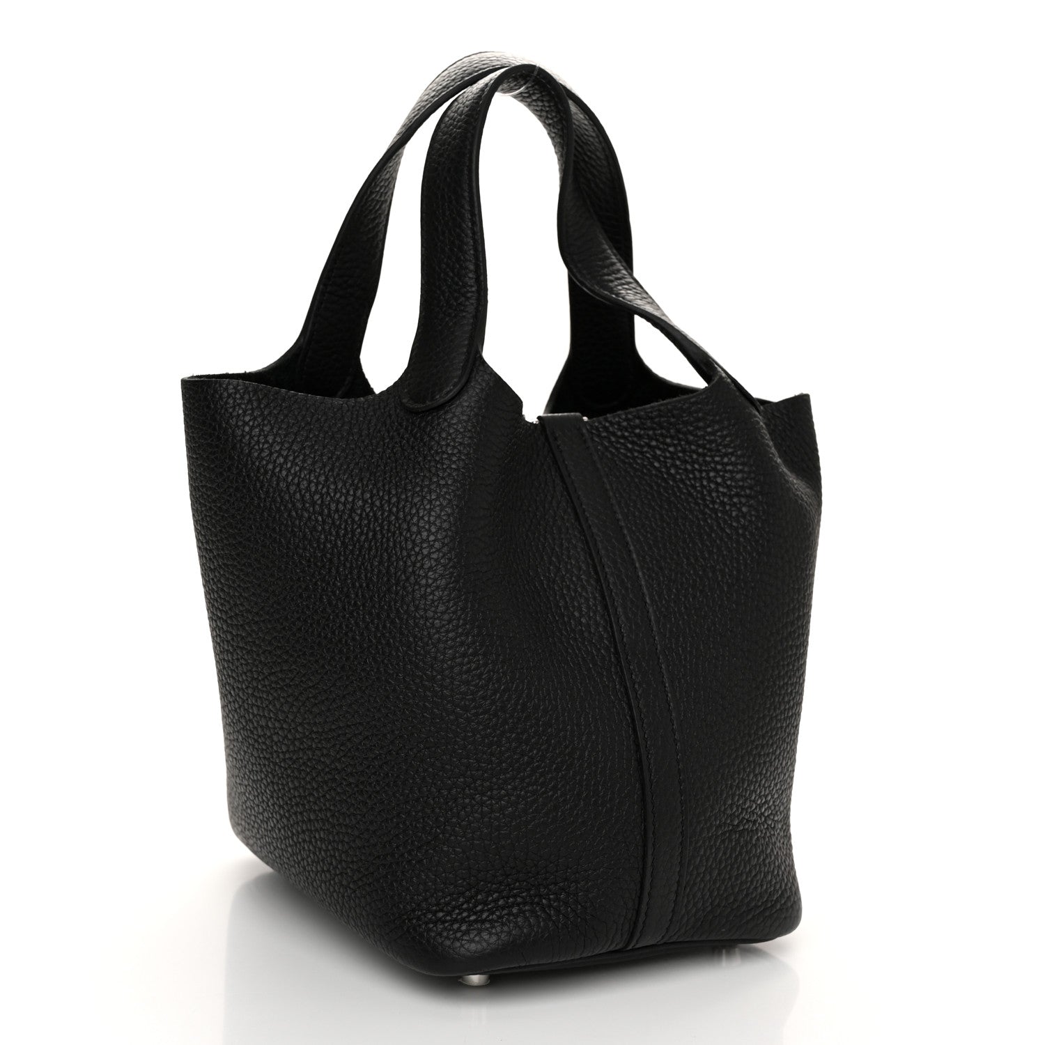 Hermes Taurillon Clemence Picotin Lock 18 PM Black 2 of 9