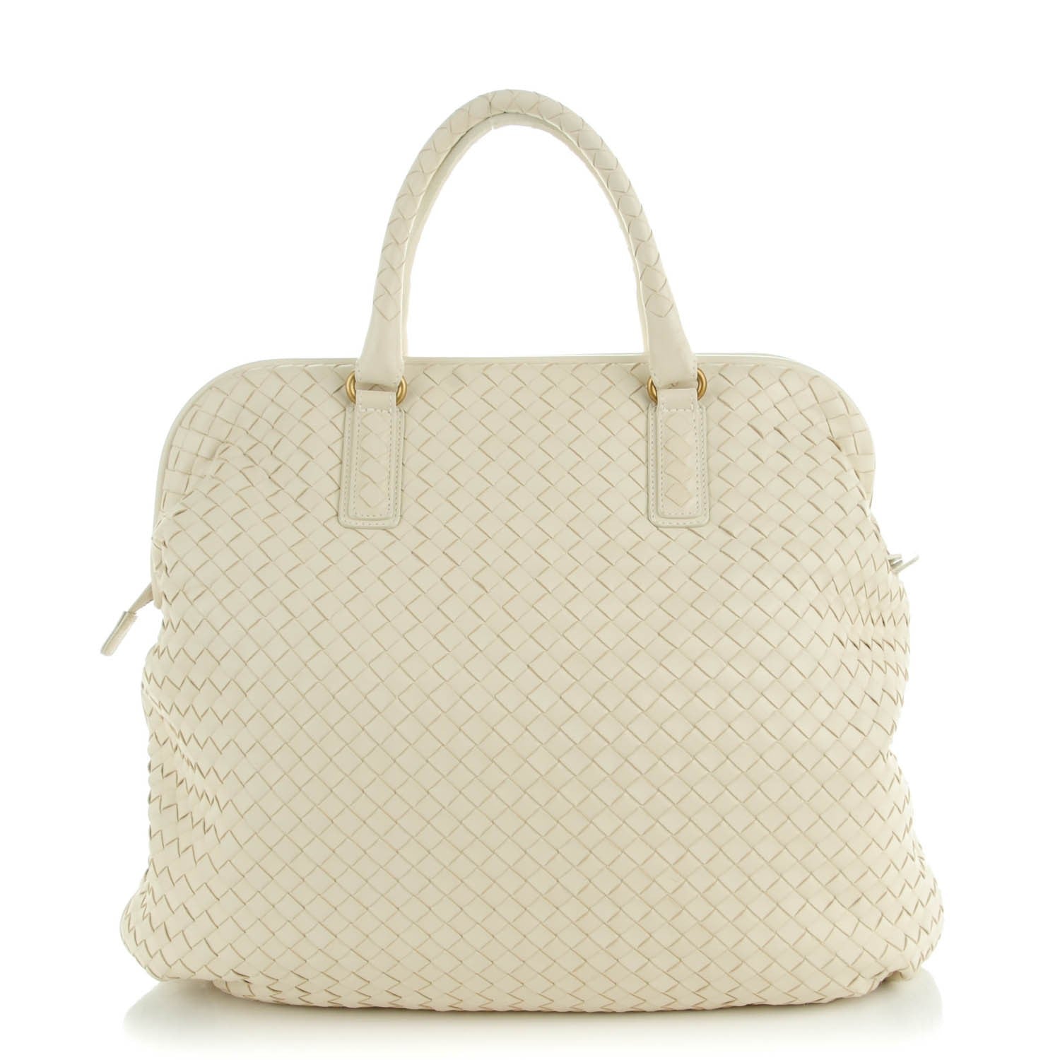 Bottega Veneta Nappa Intrecciato Frame Tote Colonial 1 of 8