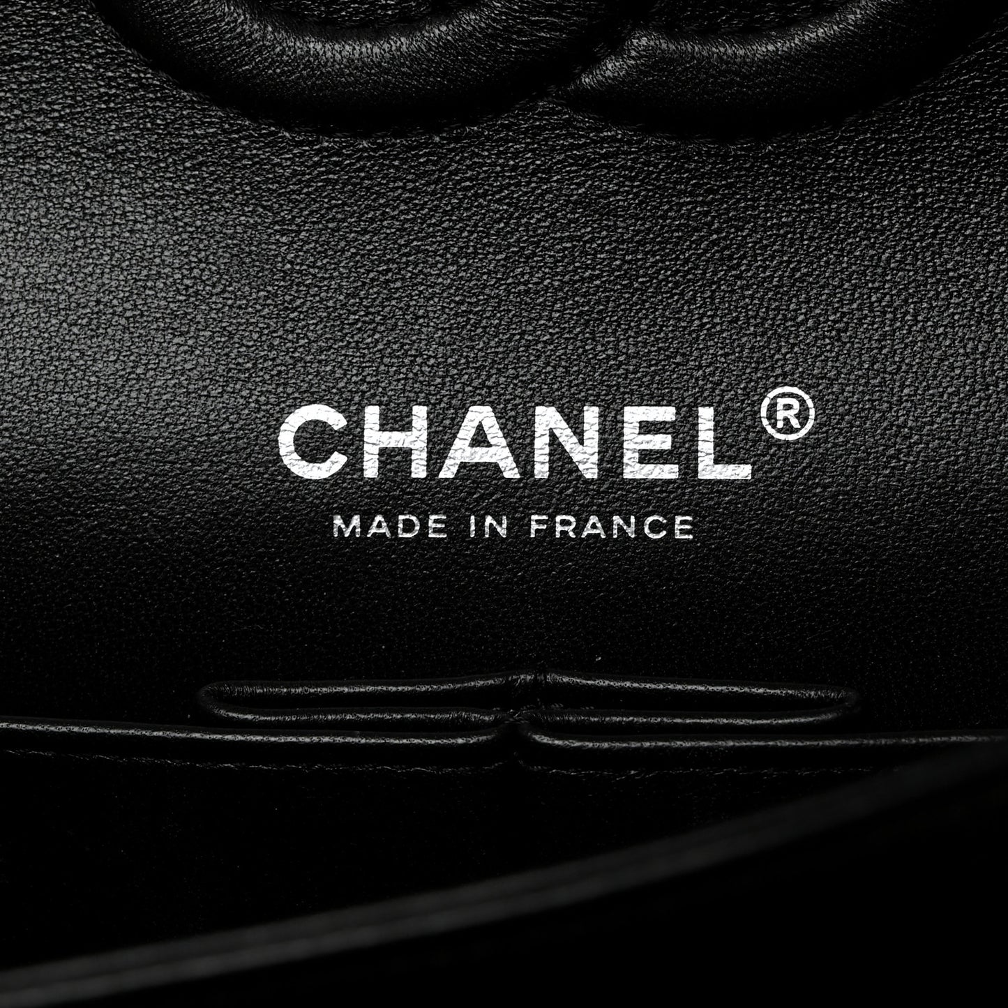 Lambskin Quilted Medium Double Flap So Black