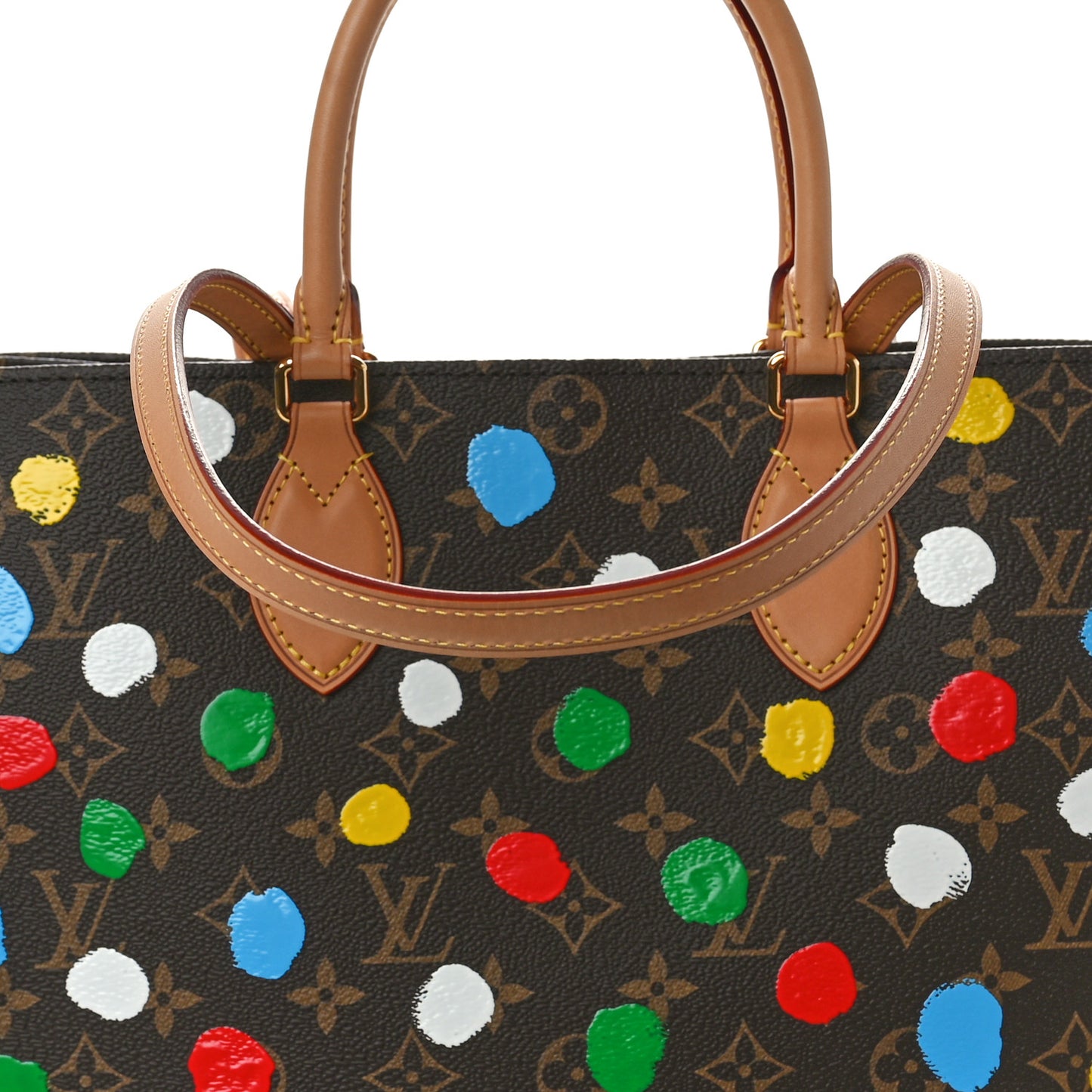 LV X YK Monogram Onthego MM Multicolor