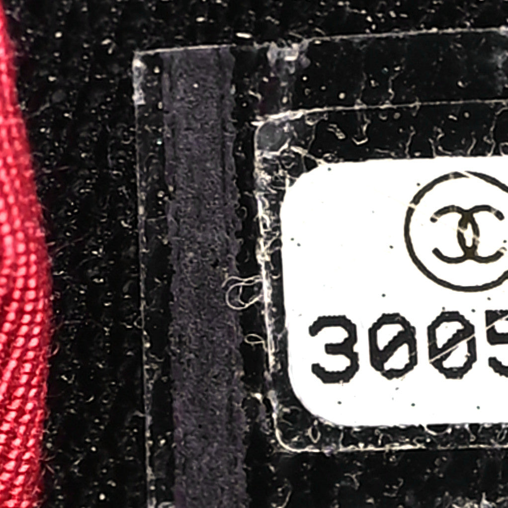 Lambskin Quilted Large Chanel 19 Flap Black