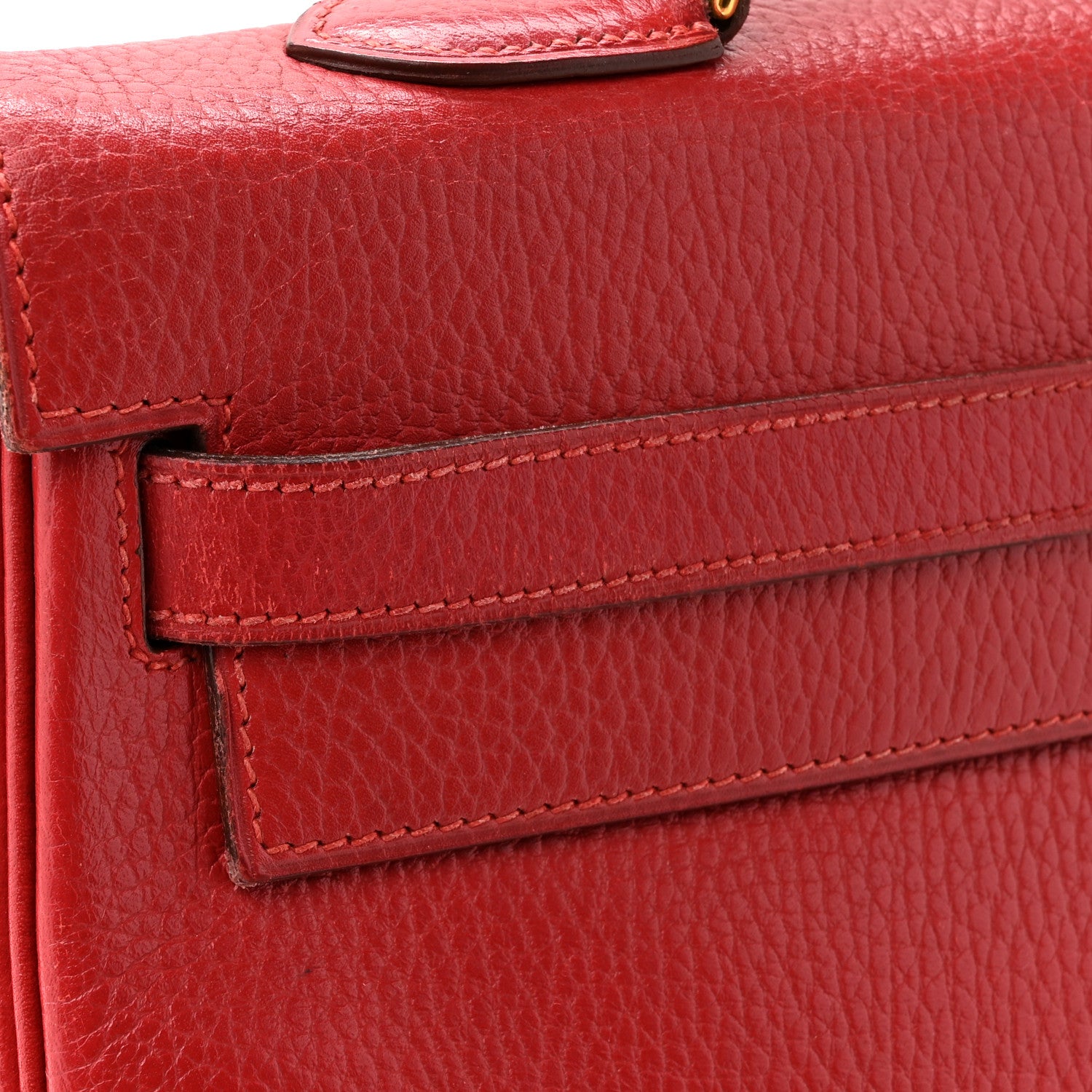 Hermes Ardennes Kelly Retourne 35 Rouge Vif 16 of 22