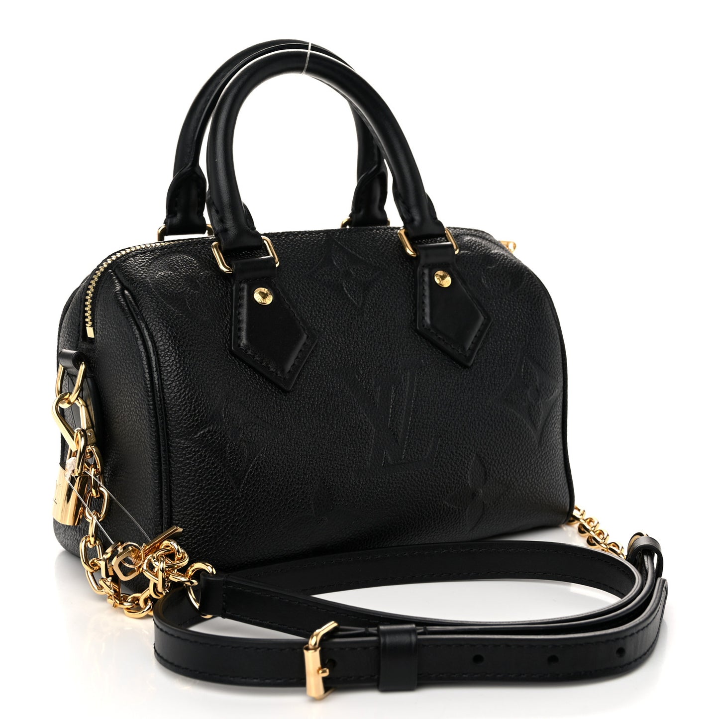 Empreinte Monogram Giant Speedy Bandouliere 20 Black