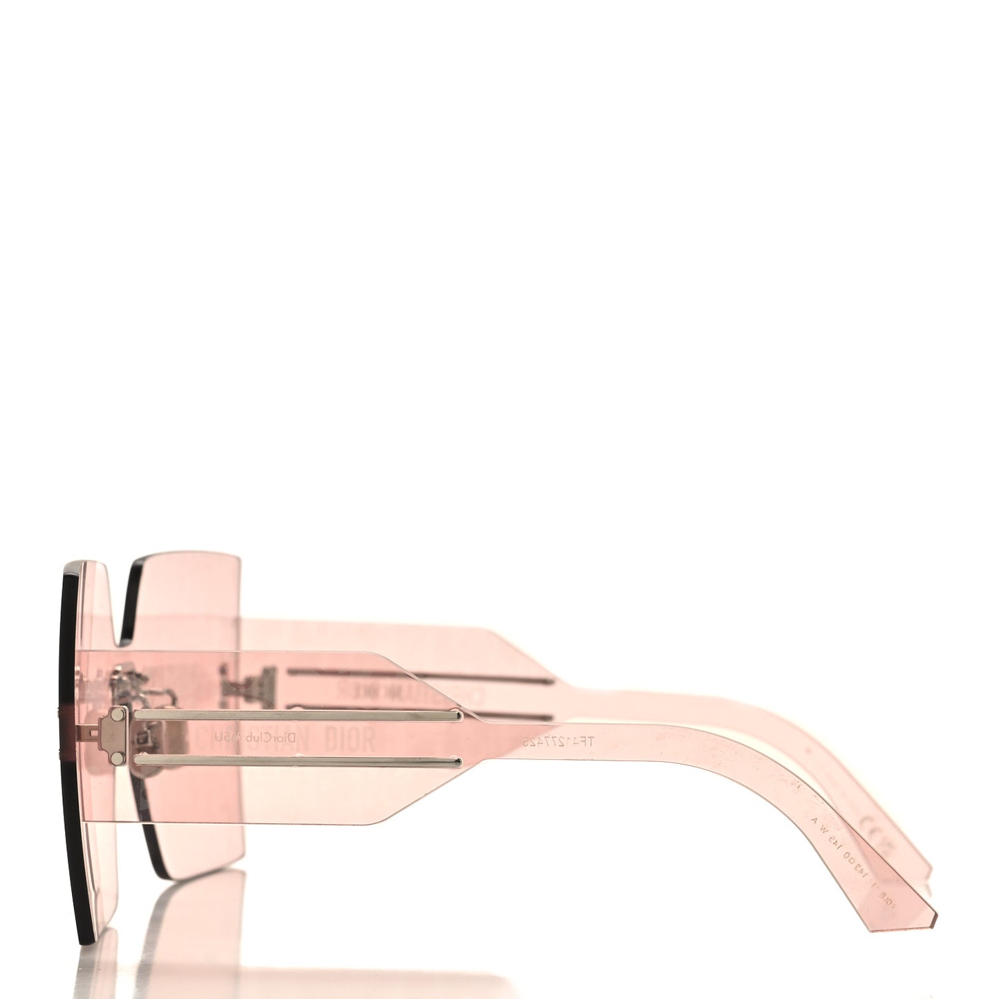 Acetate Oblique Diorclub M5U Mask Sunglasses Pink