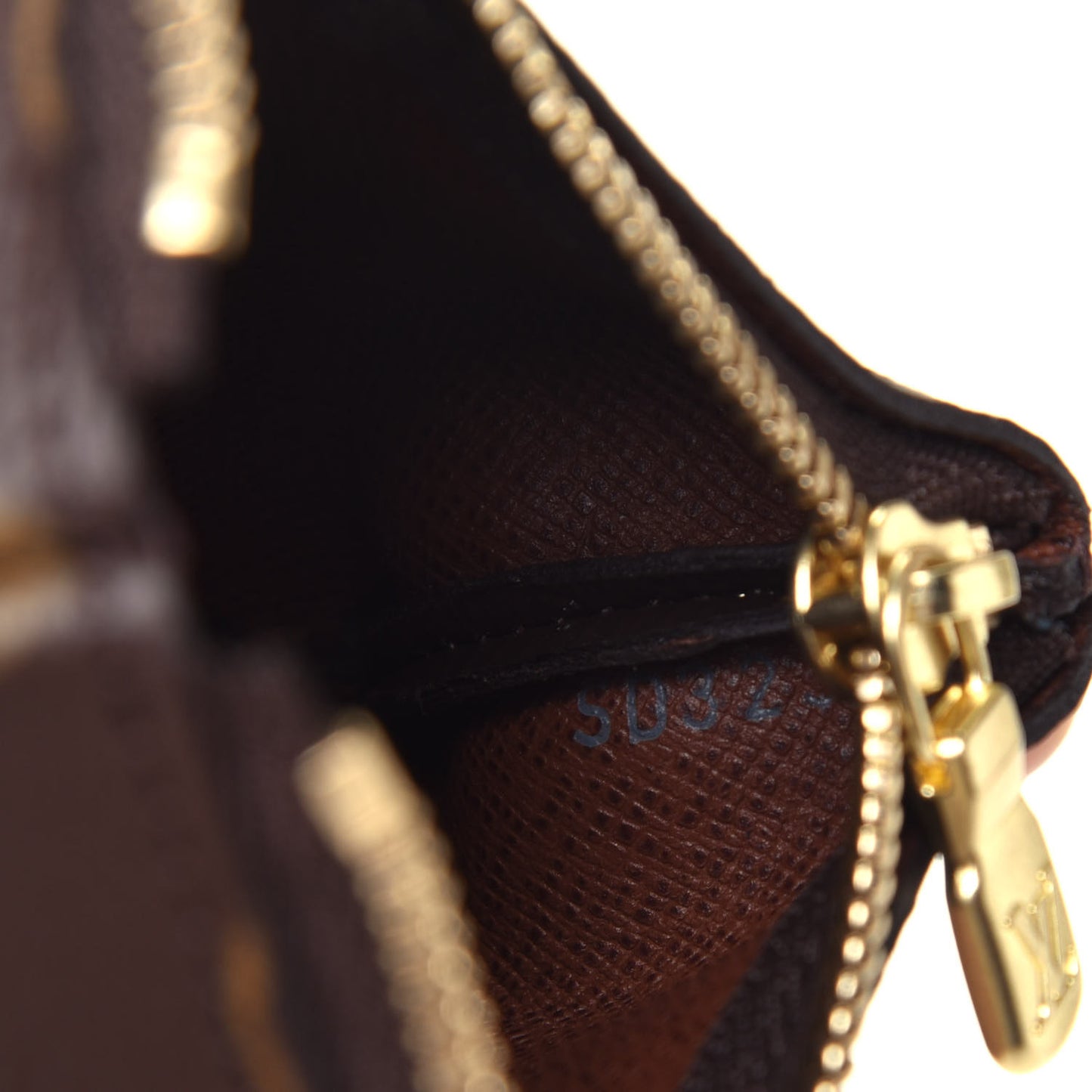 Monogram Key Pouch