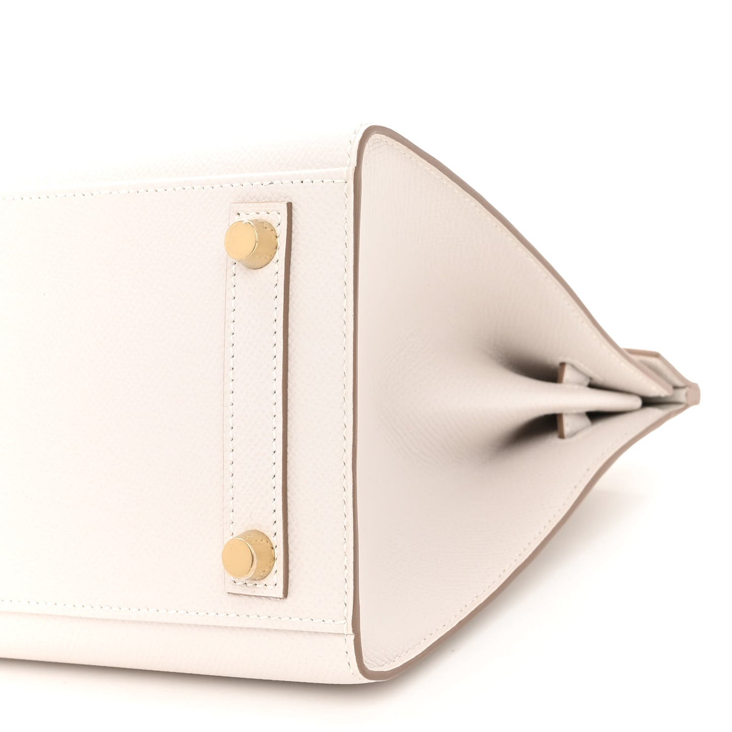 Epsom Birkin Sellier 25 Gris Pale