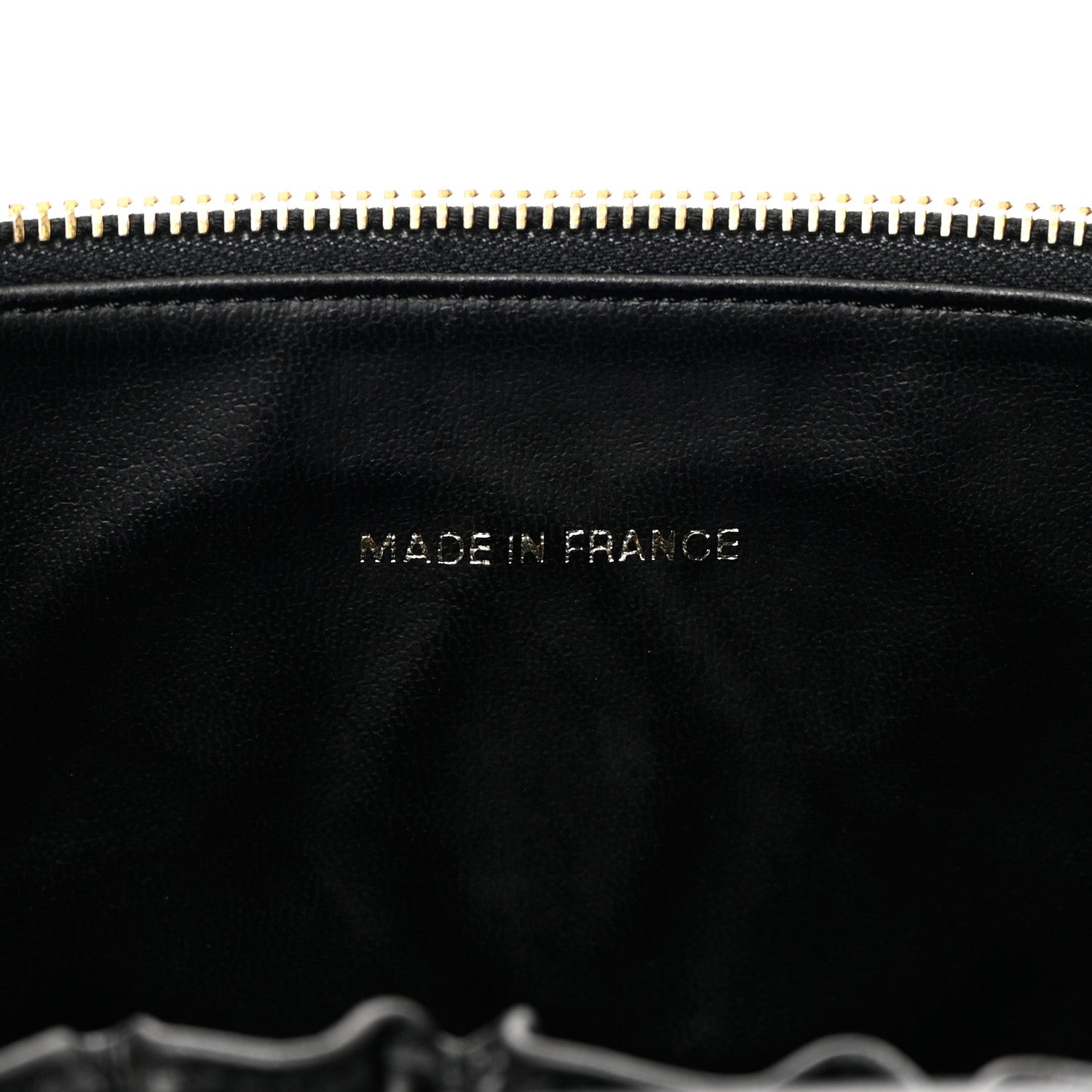 Chanel Caviar Vanity Cosmetic Case Black 7 of 9