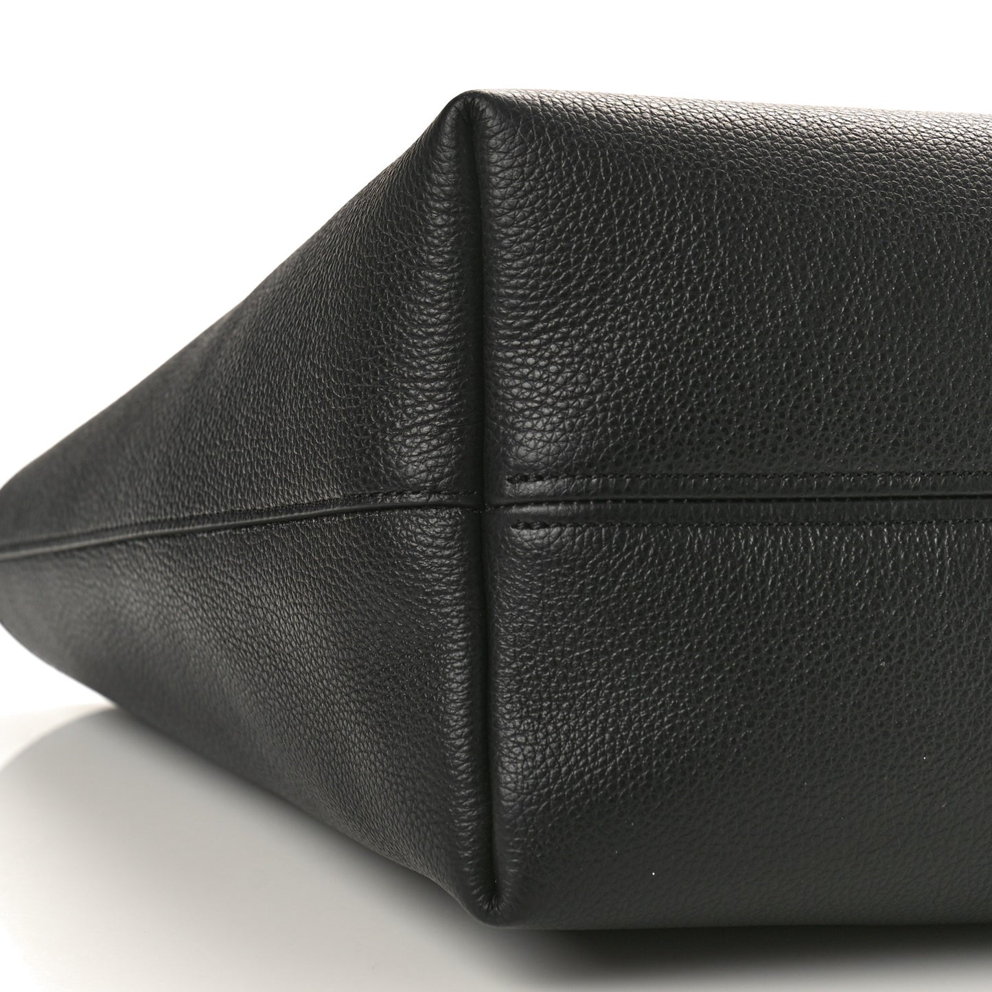 Calfskin Small Marcie Tote Black