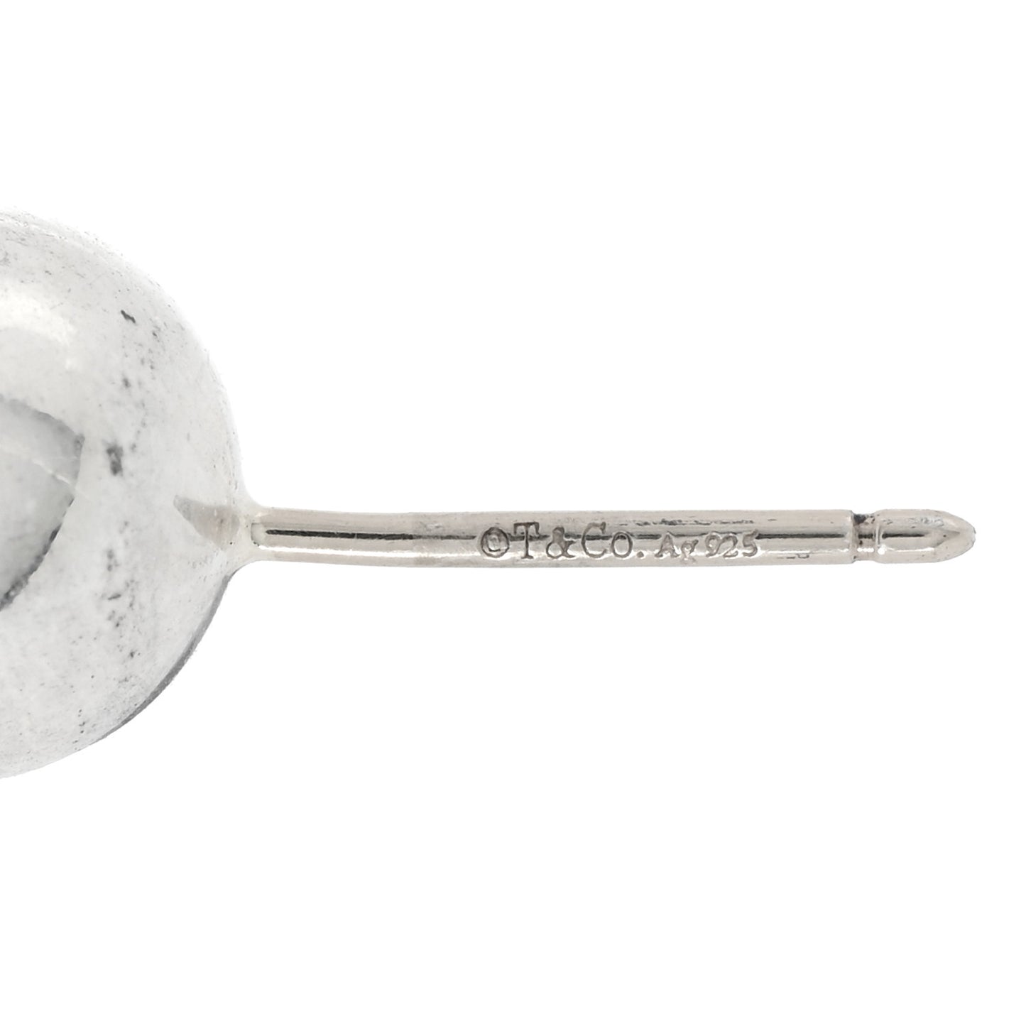 Sterling Silver 8mm HardWear Ball Earrings