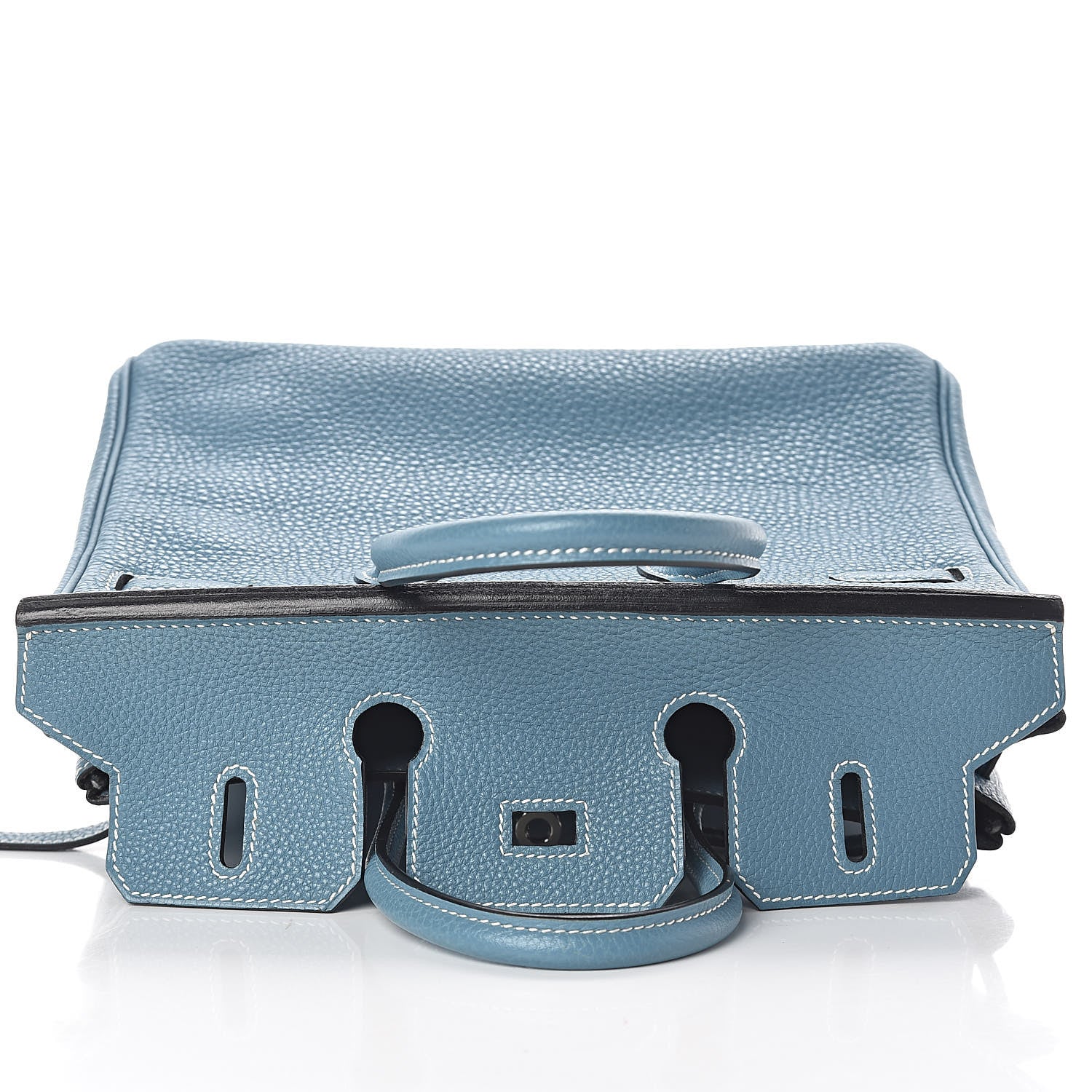 Hermes Togo Birkin 25 Blue Jean 30 of 36