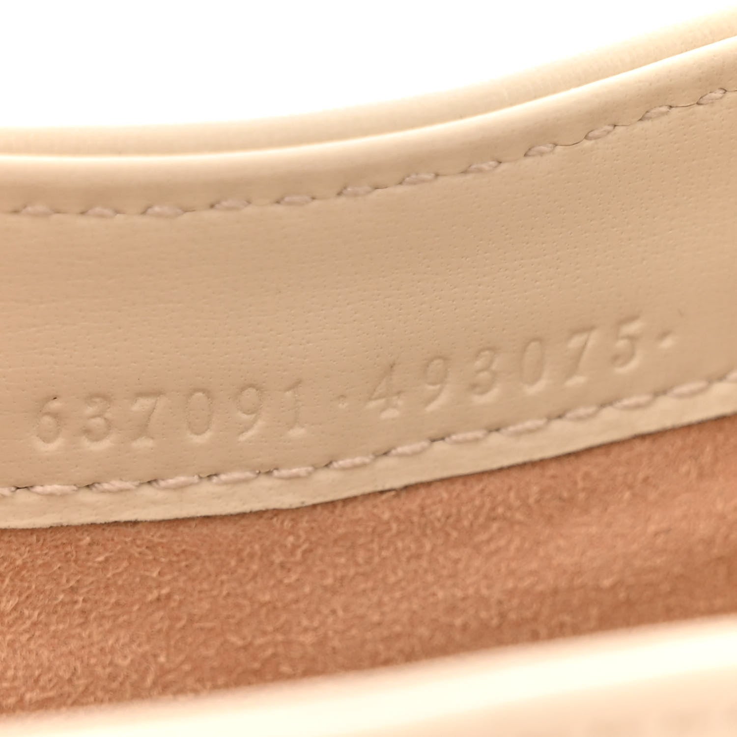 Gucci Boarded Dyana Lux Calfskin Mini Jackie 1961 Hobo Mystic White 7 of 13