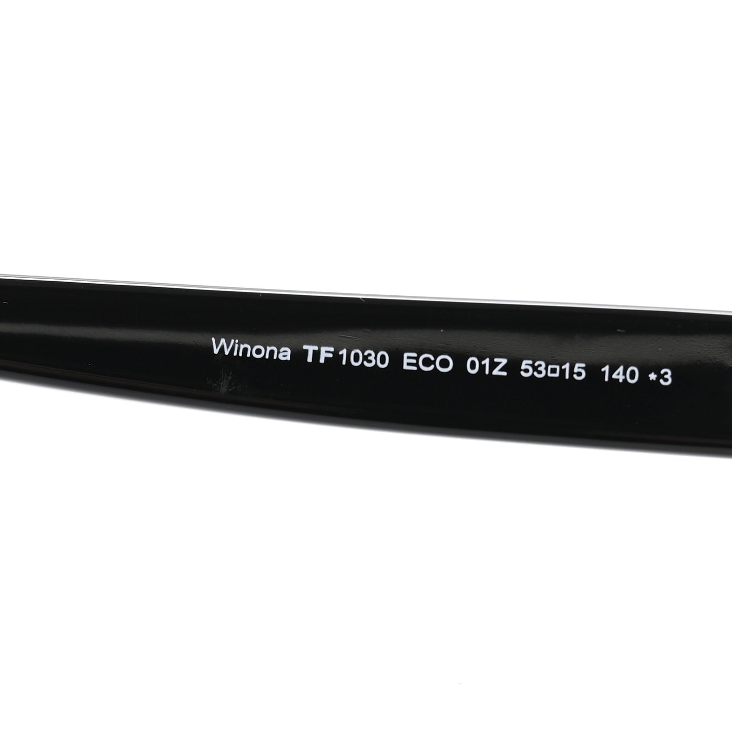 Acetate Winona Sunglasses TF1030 Black