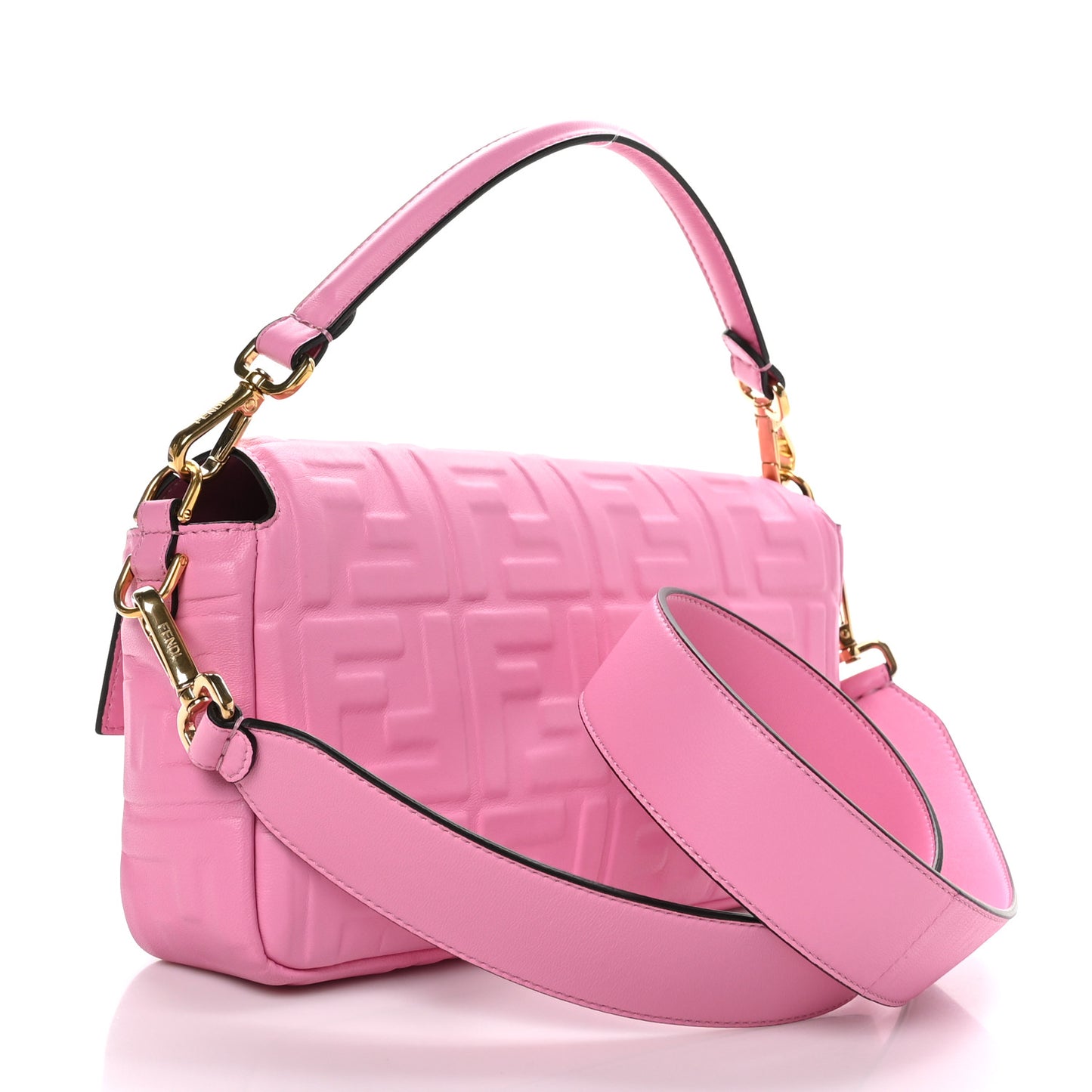 Nappa FF 1974 Embossed Baguette Lollypop