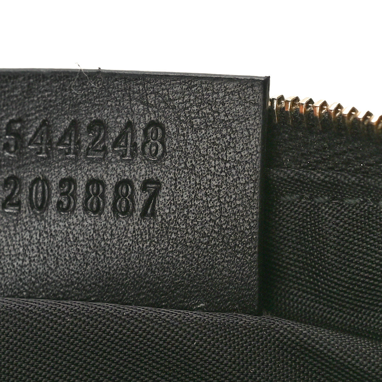 Microguccissima Key Ring Coin Case Black