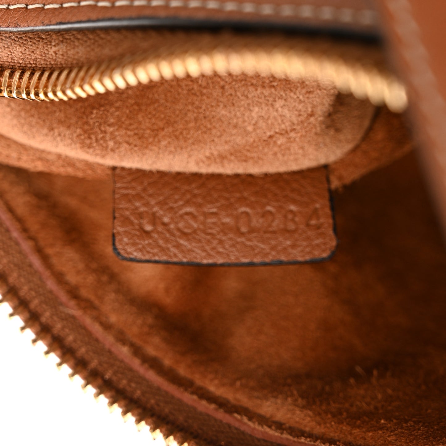 Supple Calfskin Small Triomphe Heloise Shoulder Bag Tan