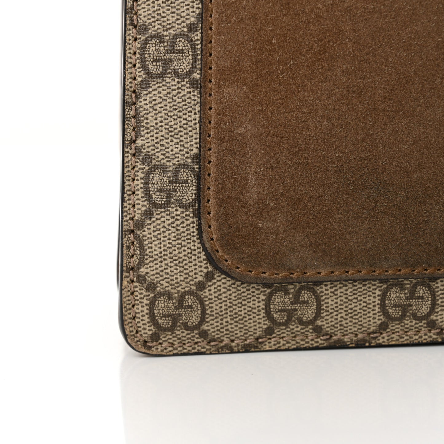 GG Supreme Monogram Medium Dionysus Shoulder Bag Taupe