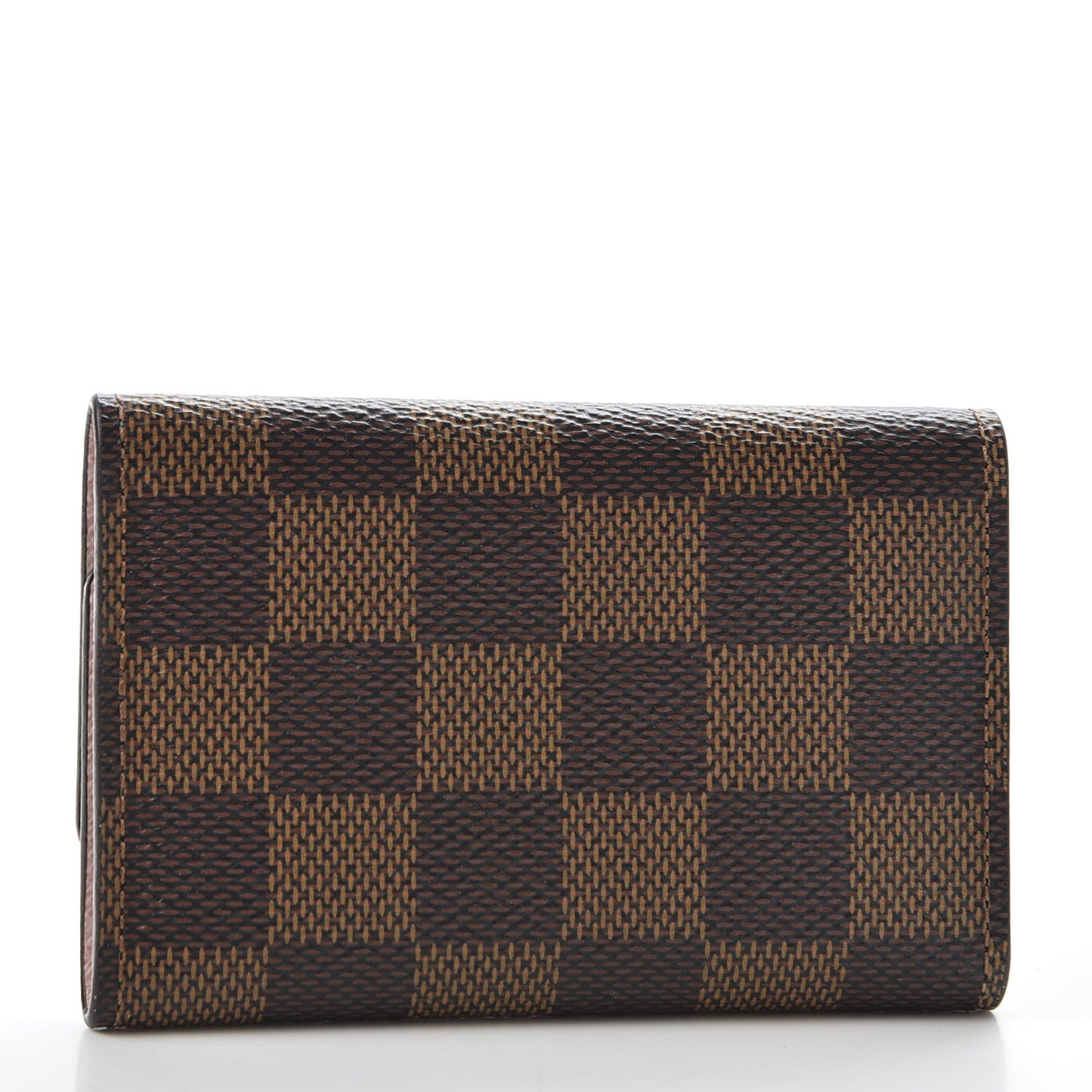 Damier Ebene Multicles 6 Key Holder Rose Ballerine