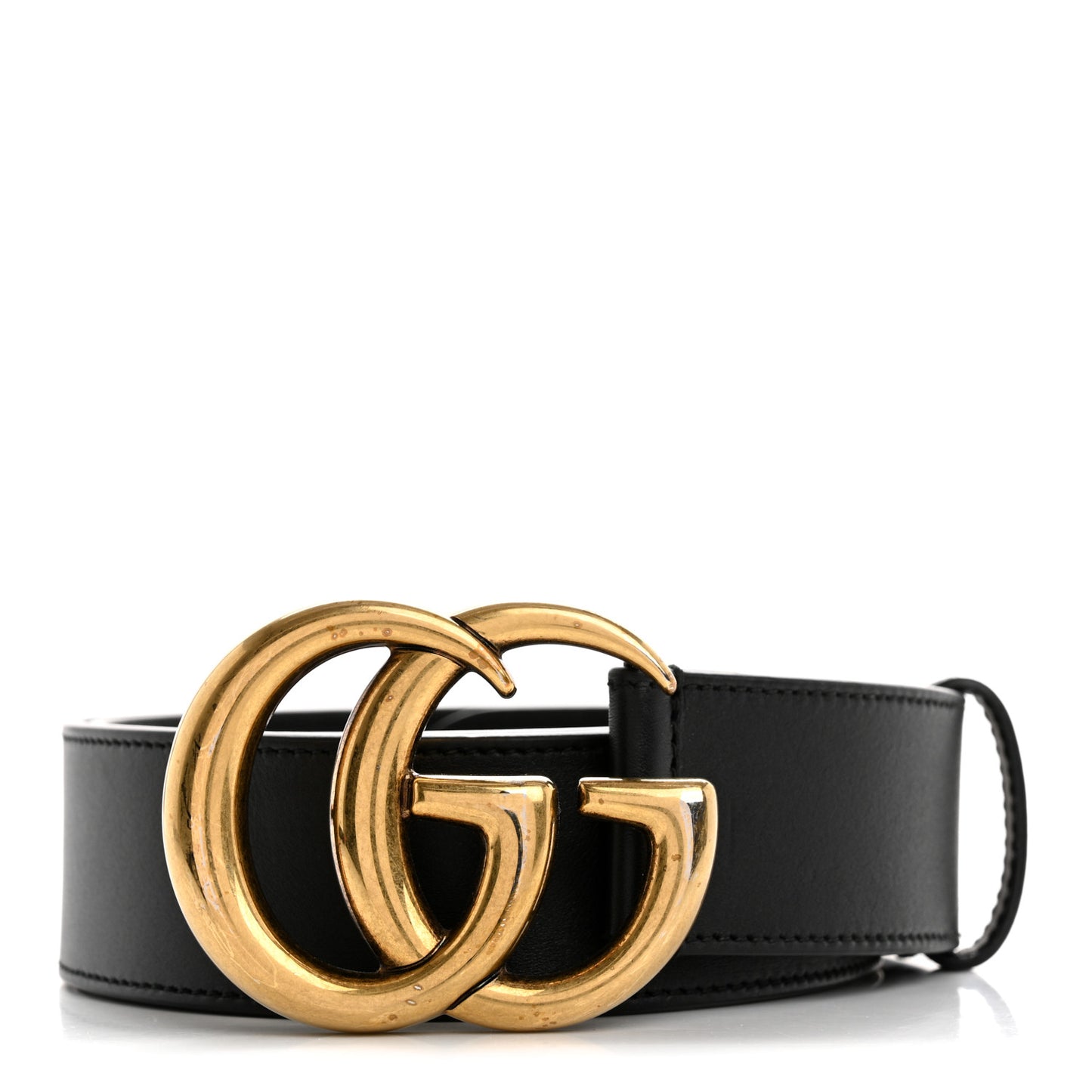 Calfskin Double G 40mm Belt 85 34 Black