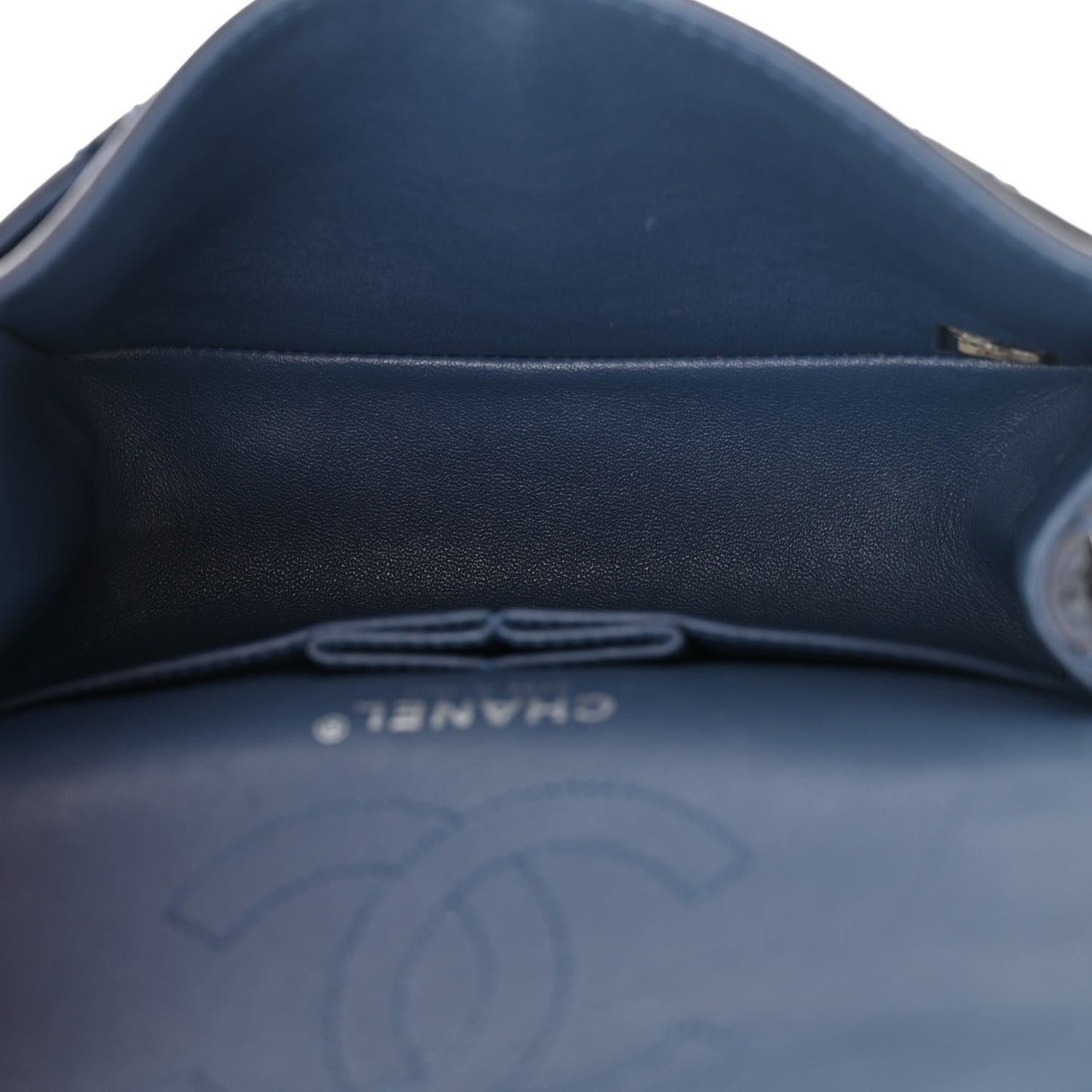 Aged Calfskin Quilted 2.55 Reissue Mini Flap Navy