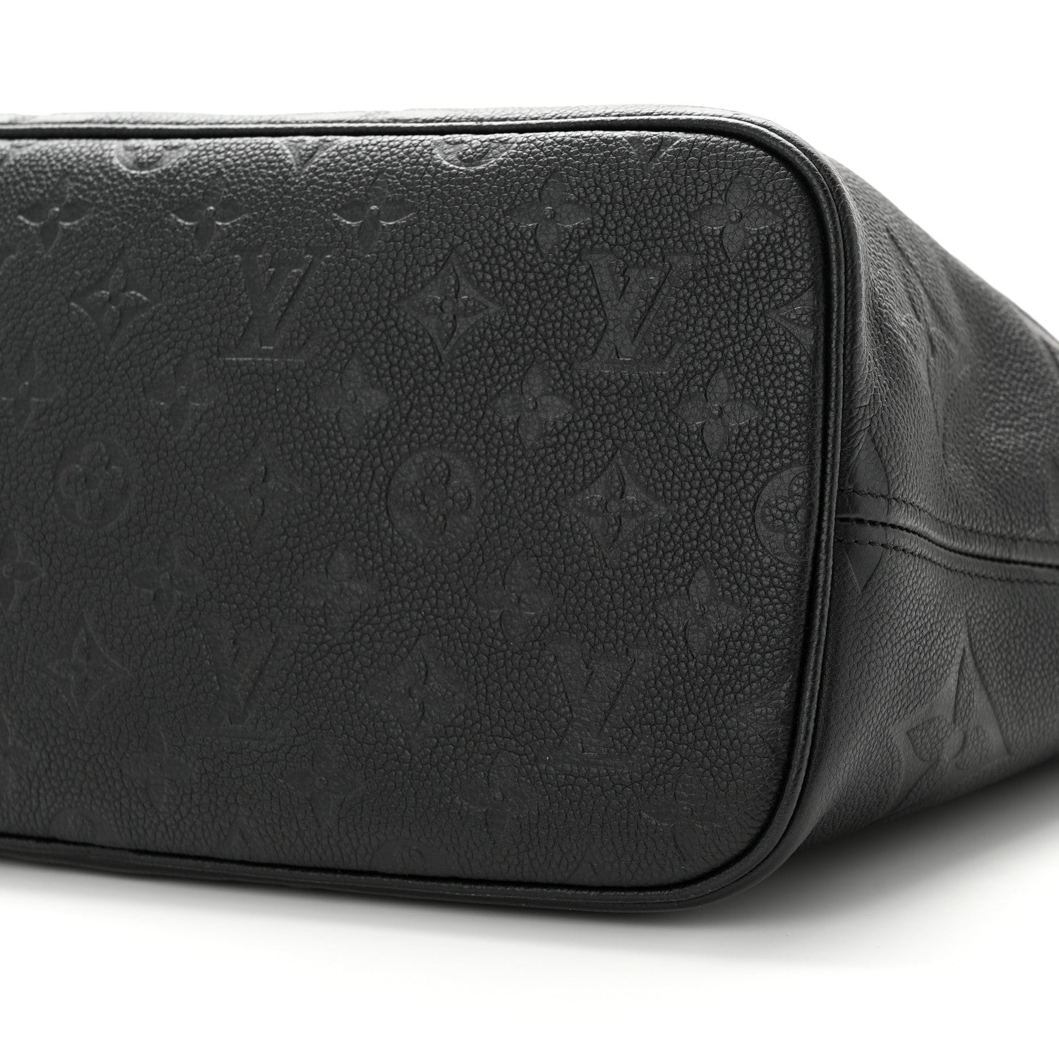 Louis Vuitton Empreinte Monogram Giant Neverfull MM Black 10 of 11