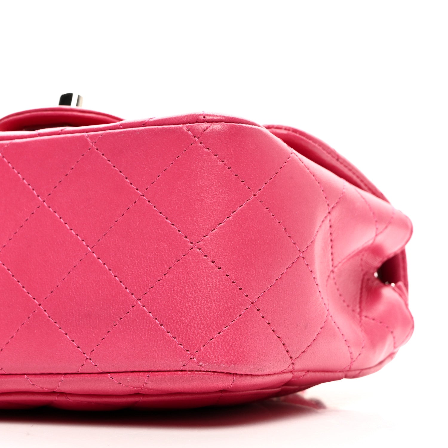 Chanel Lambskin Quilted Mini Square Flap Pink 10 of 10