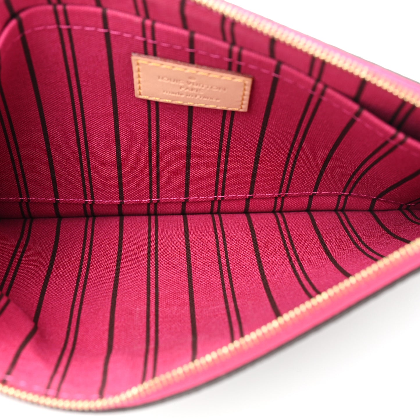 Monogram Neverfull MM GM Pochette Pivoine